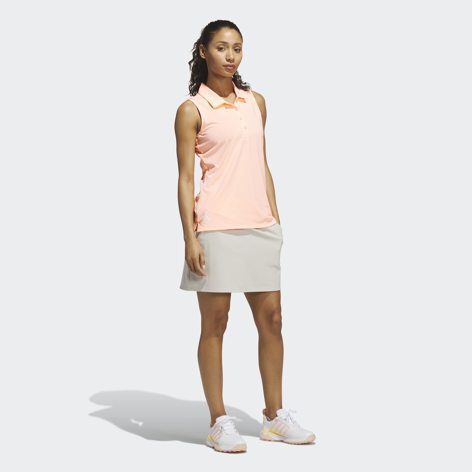 adidas Women's Sleeveless Ultimate365 Solid Golf Polo product image