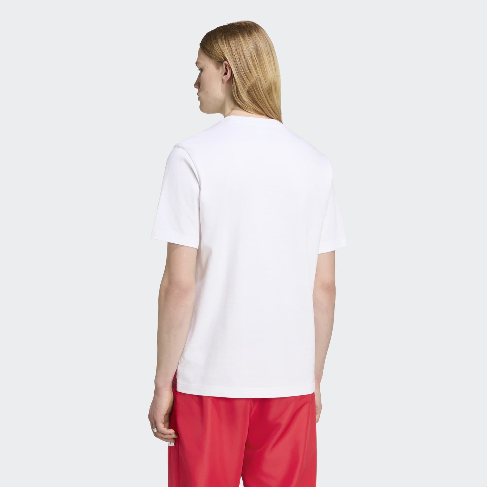 adidas Adult Bayern Munich 2026 White Logo T-Shirt product image