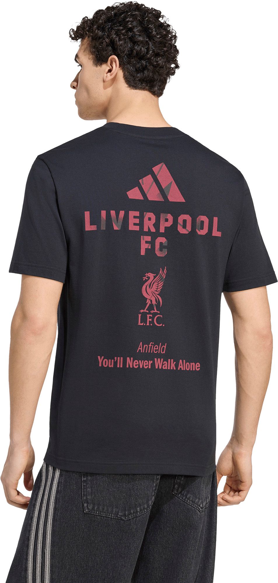 adidas Adult Liverpool Black 2026 T-Shirt product image