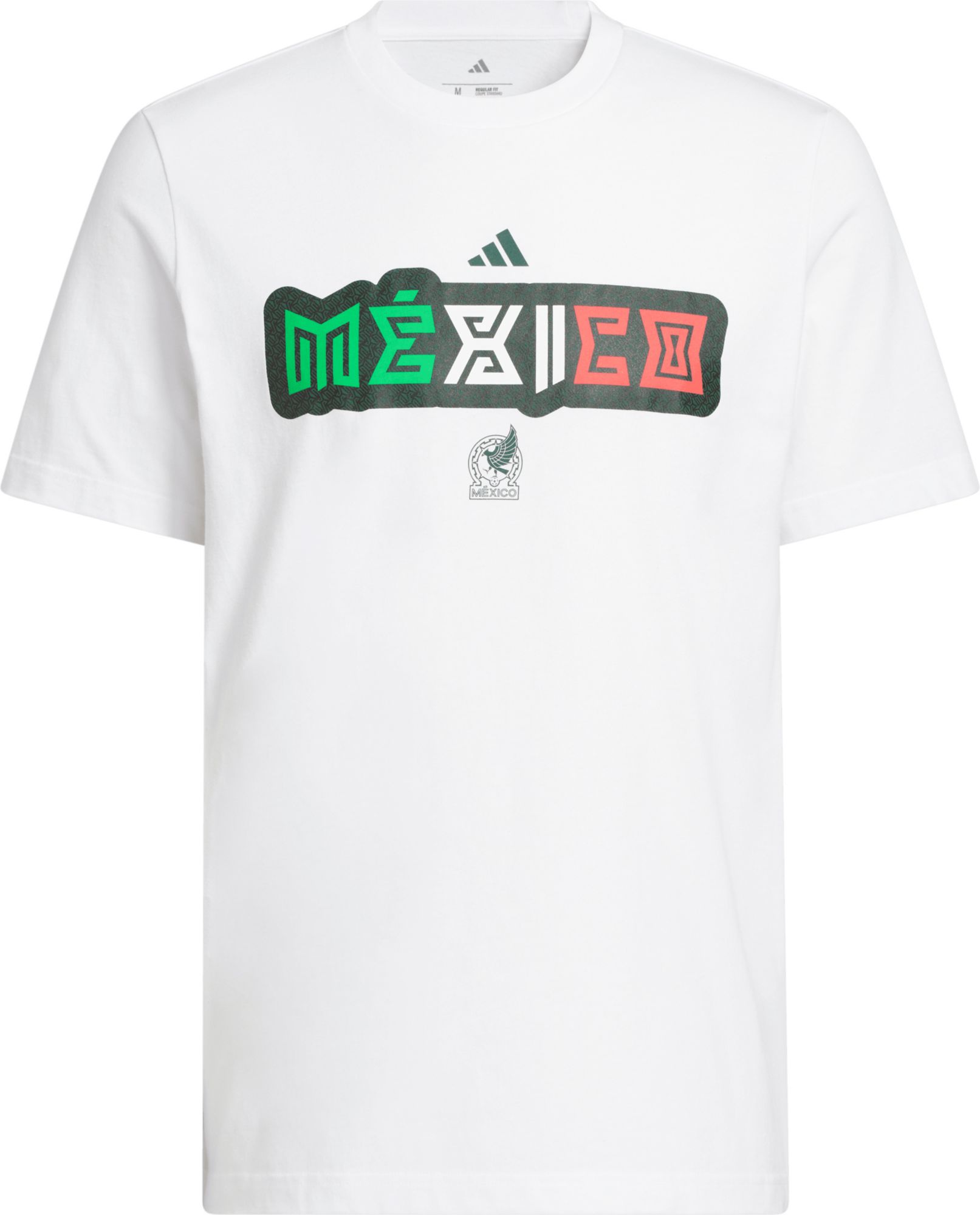 adidas Adult Mexico 2026 Home Jersey Hook White T-Shirt product image