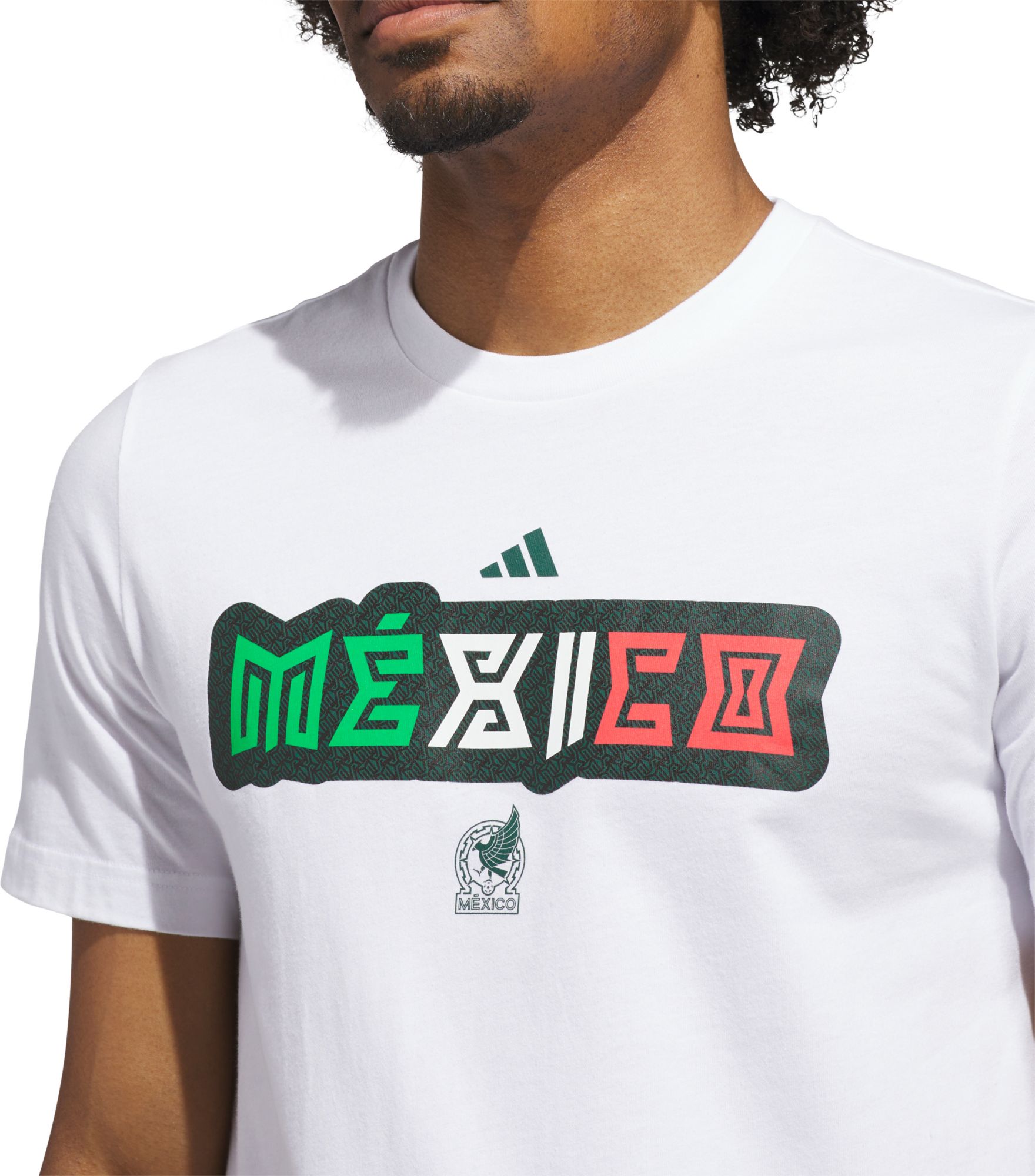 adidas Adult Mexico 2026 Home Jersey Hook White T-Shirt product image