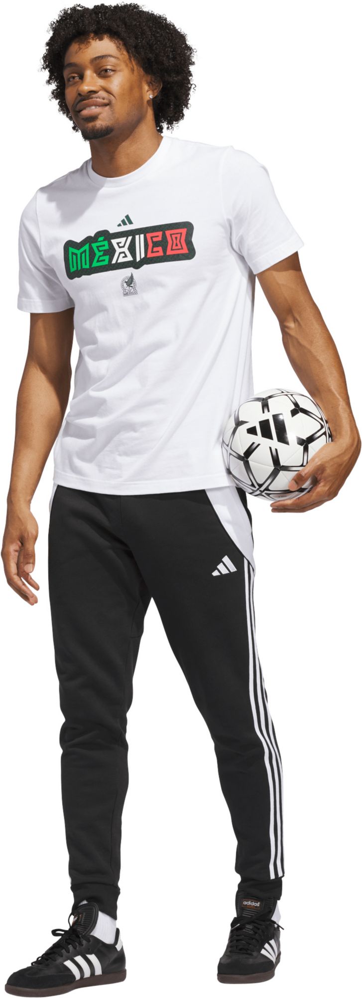 adidas Adult Mexico 2026 Home Jersey Hook White T-Shirt product image