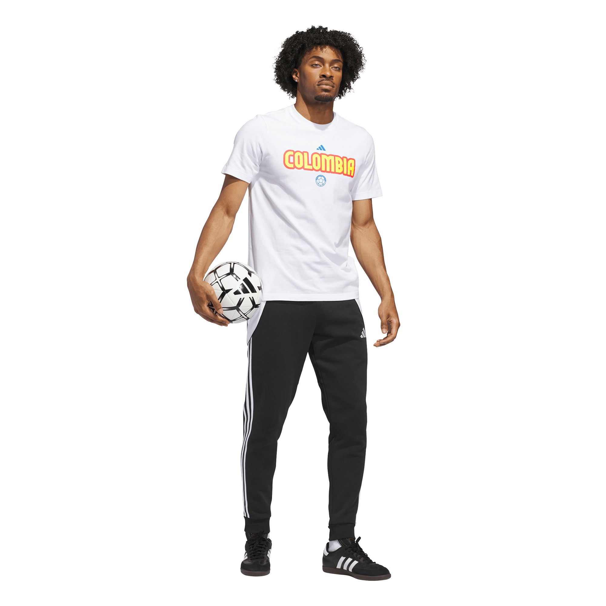 adidas Adult Colombia 2026 White Home Jersey Hook T-Shirt product image