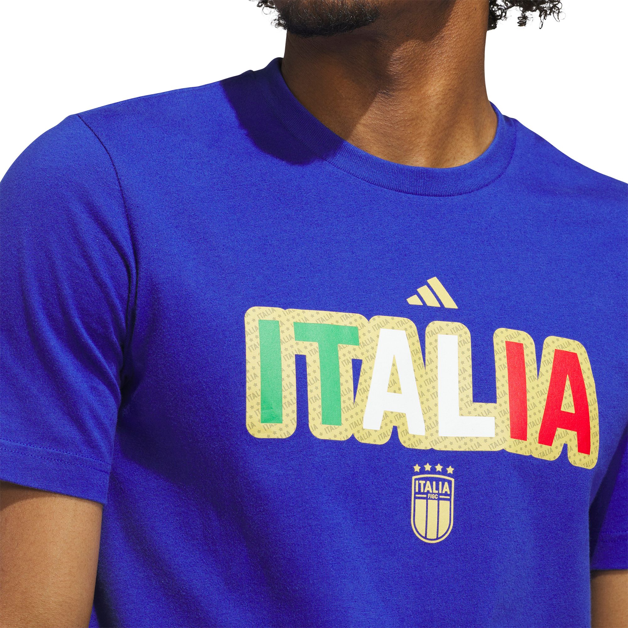 adidas Adult Italy 2026 Blue Home Jersey Hook T-Shirt product image