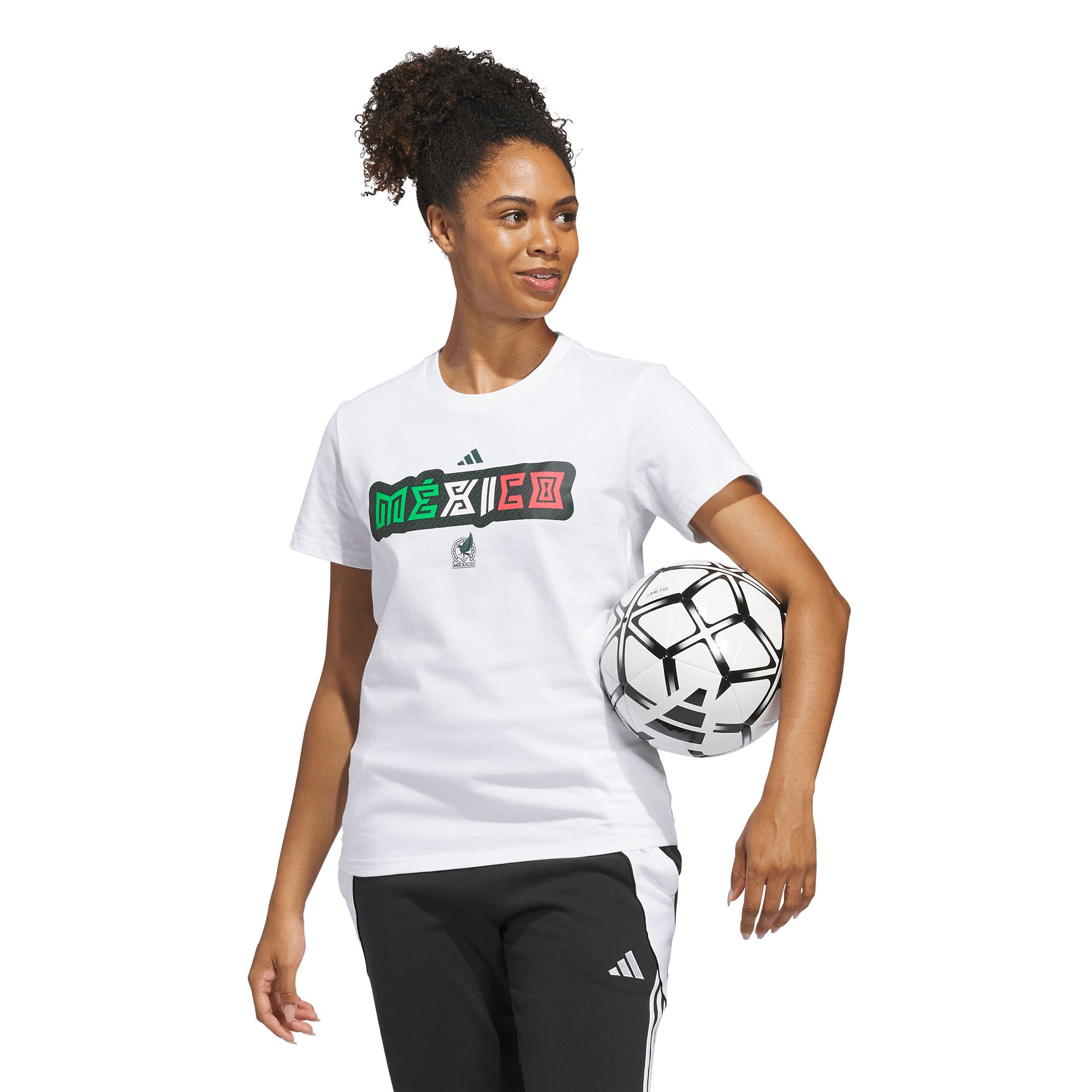 adidas Women's Mexico White Home T-Shirt product image