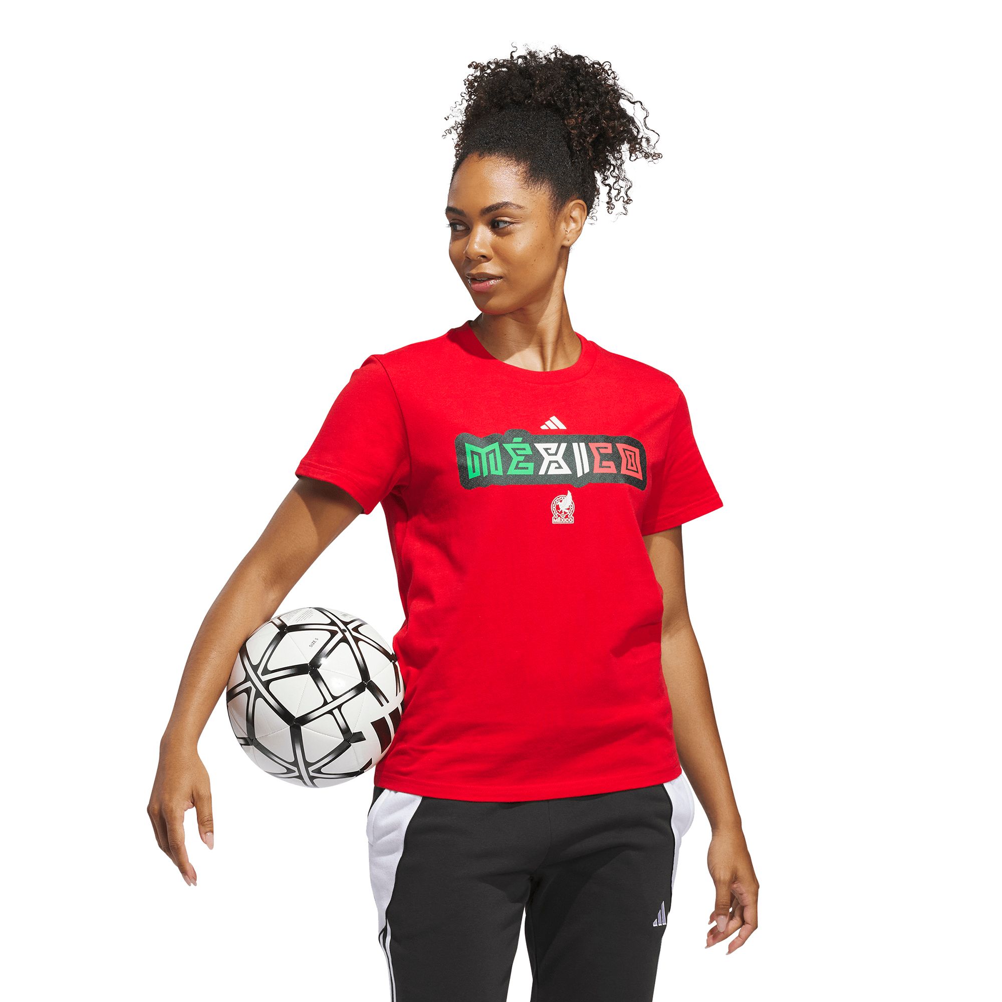 adidas Women's Mexico Scarlet Home T-Shirt product image