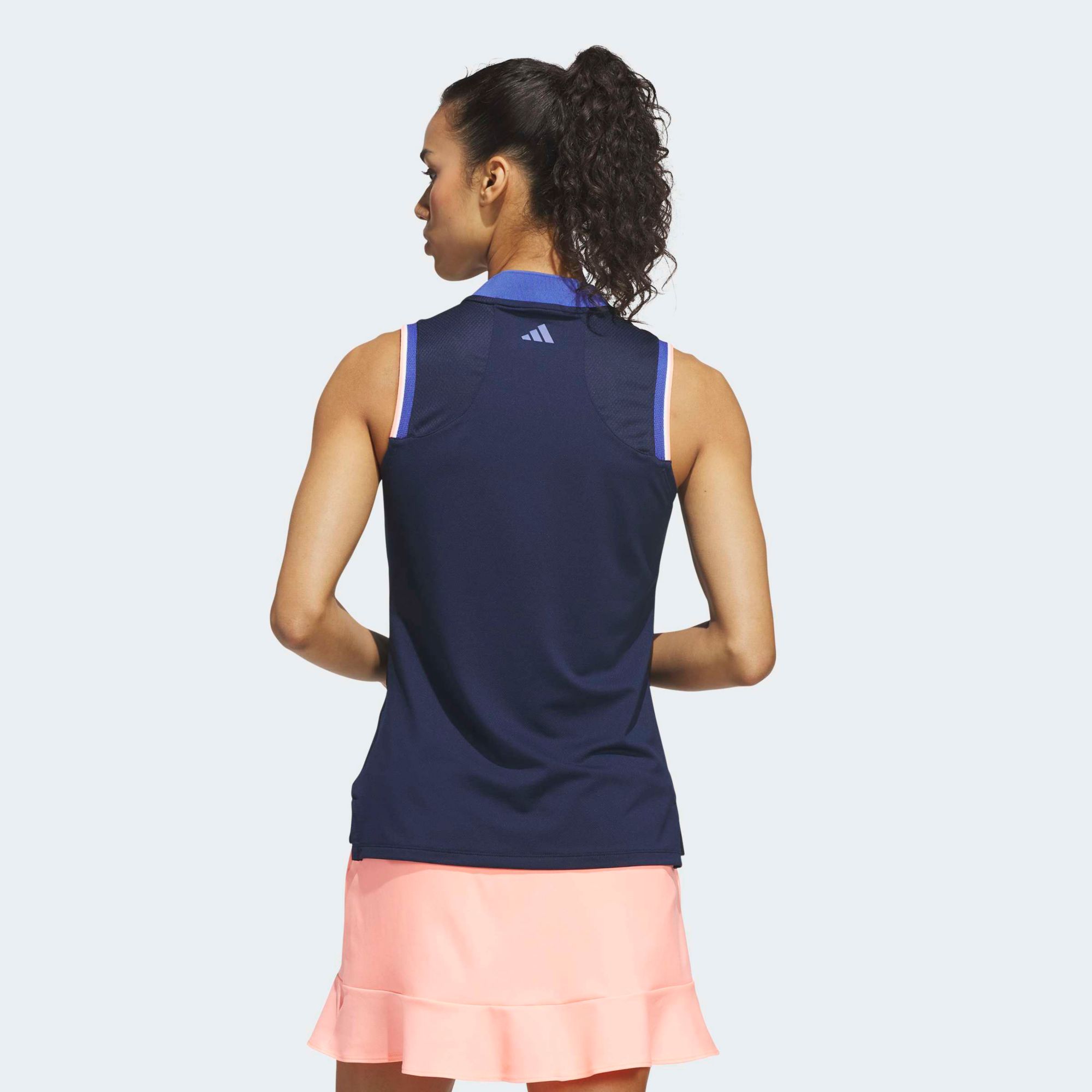 adidas Women's Ultimate365 Climacool ¼ Zip Sleeveless Golf Polo product image