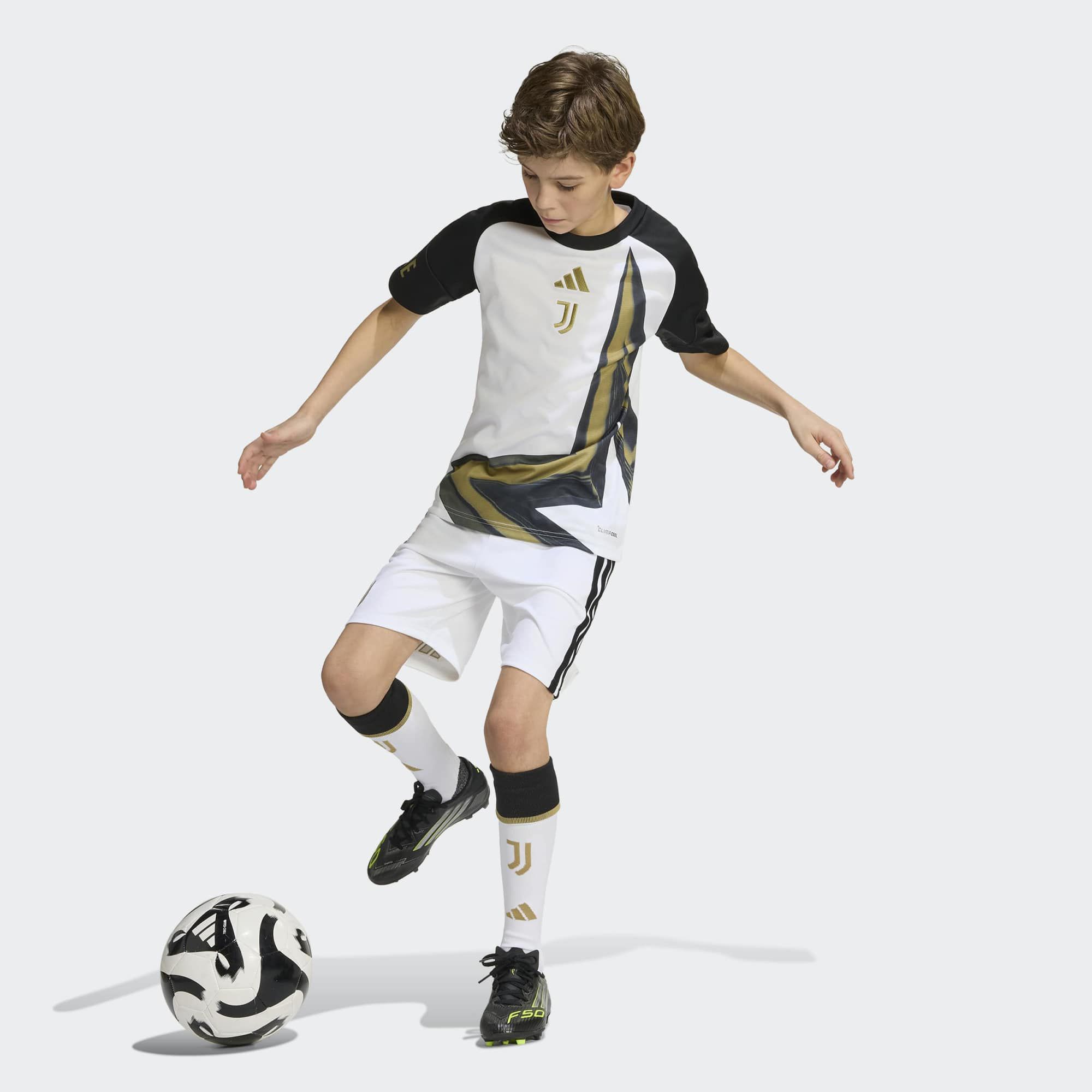 adidas Youth Juventus 2026 White Prematch Jersey product image