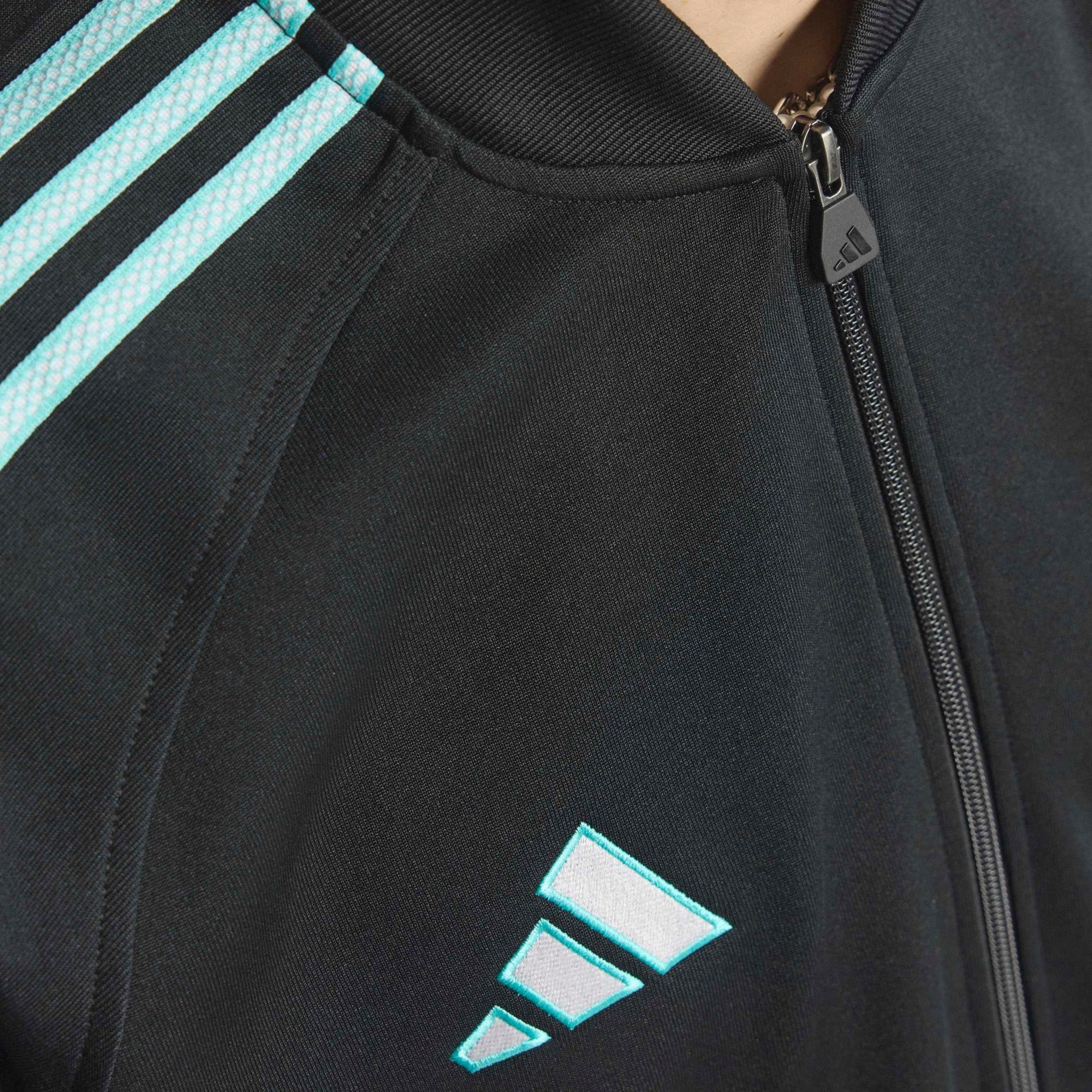 adidas Adult Mercedes Black Full-Zip Track Jacket product image