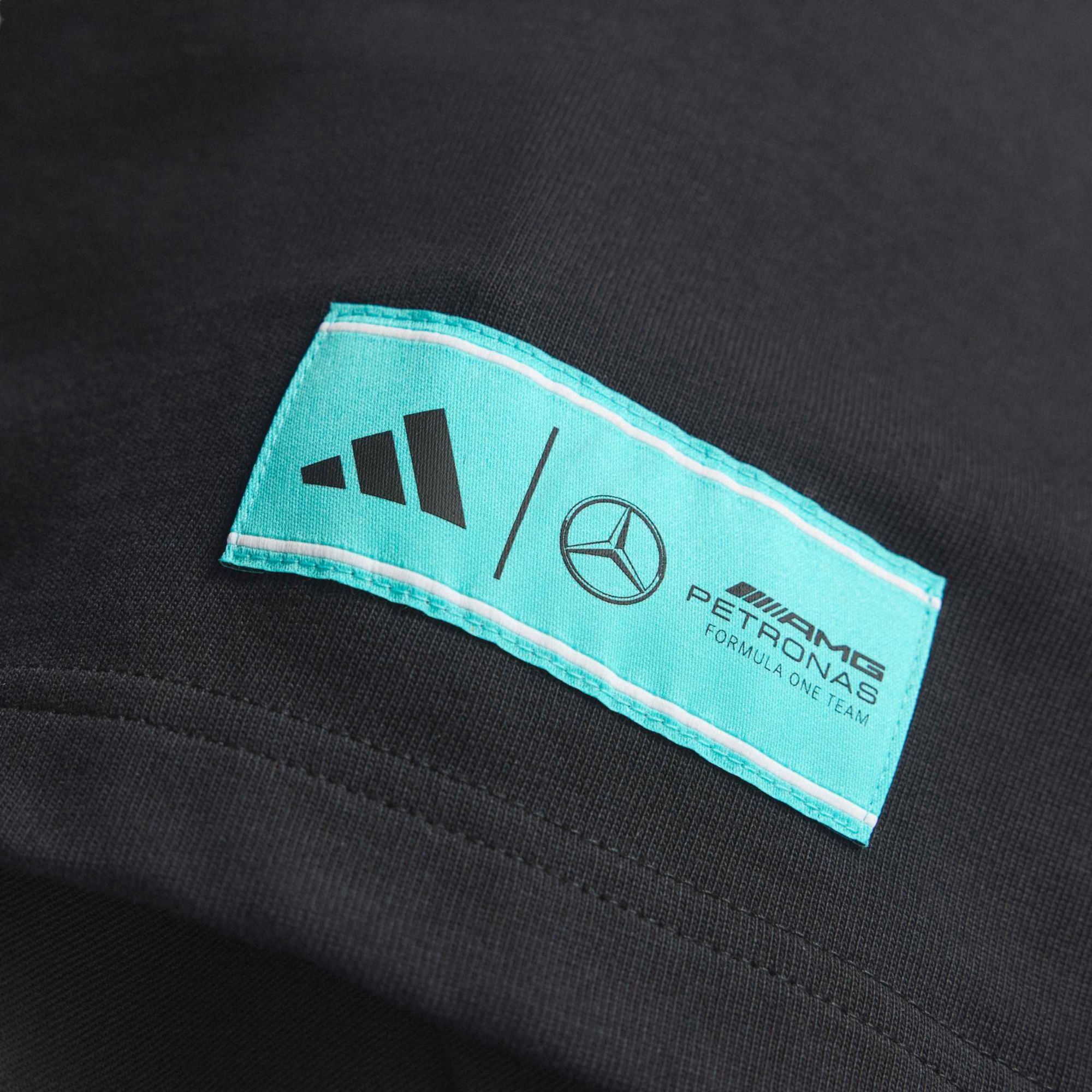 adidas Adult F1 Mercedes Las Vegas Pack Black Graphic T-Shirt product image