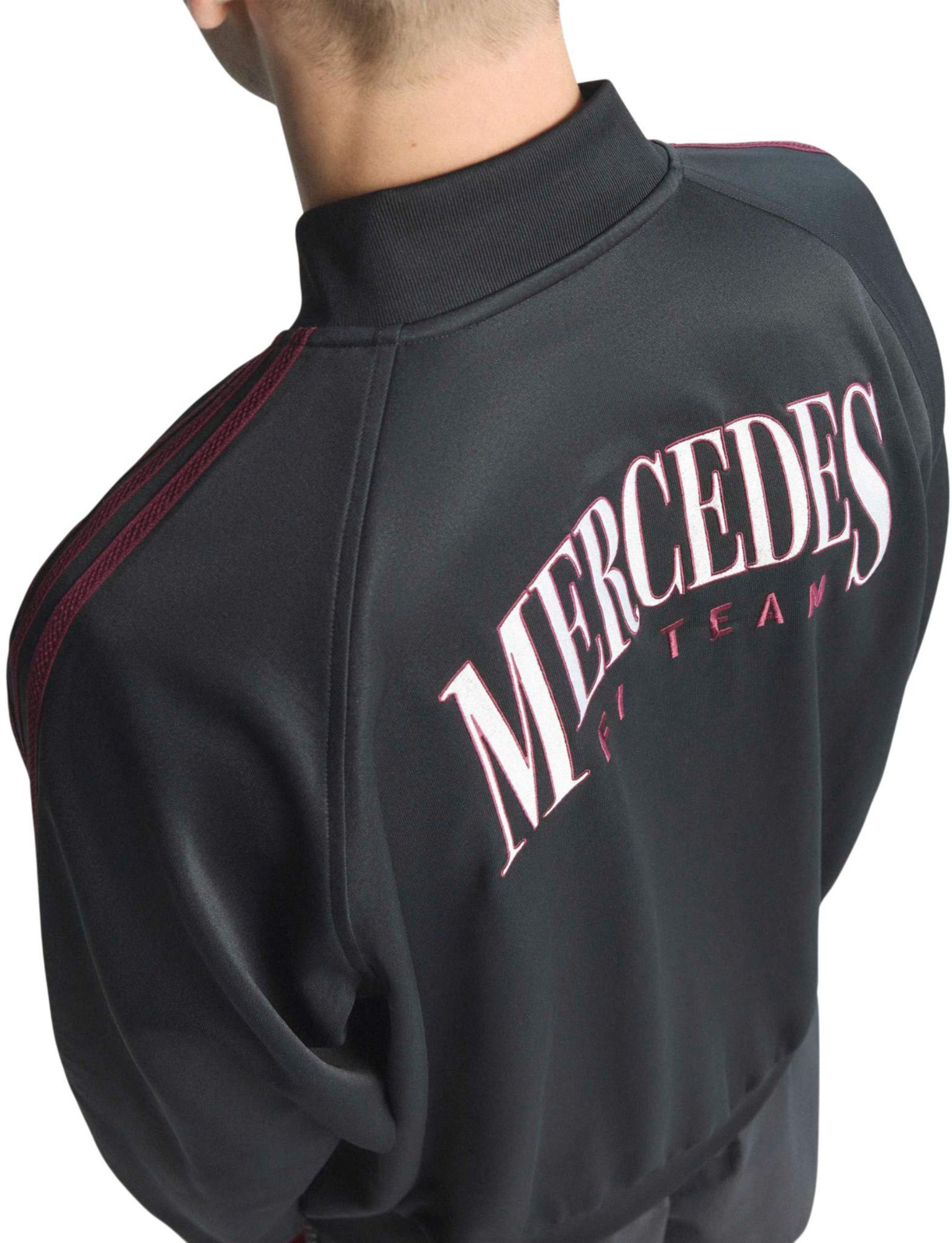 adidas Adult Mercedes Maroon Full-Zip Track Jacket product image