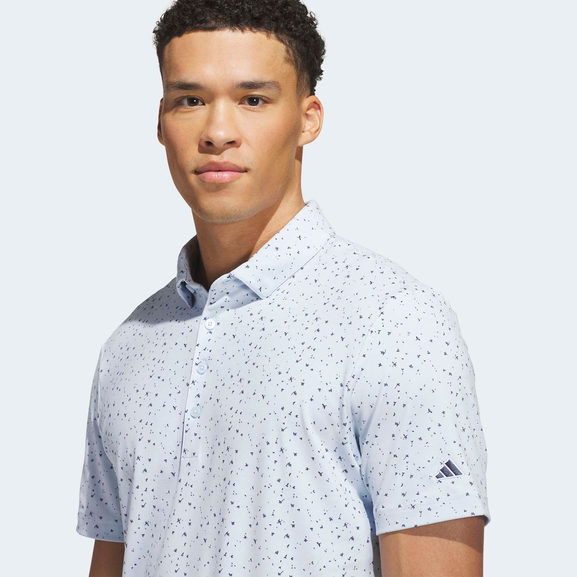 adidas Men's Ultimate365+ CLIMACOOL Butterspun Mighty Blossom Print Golf Polo product image