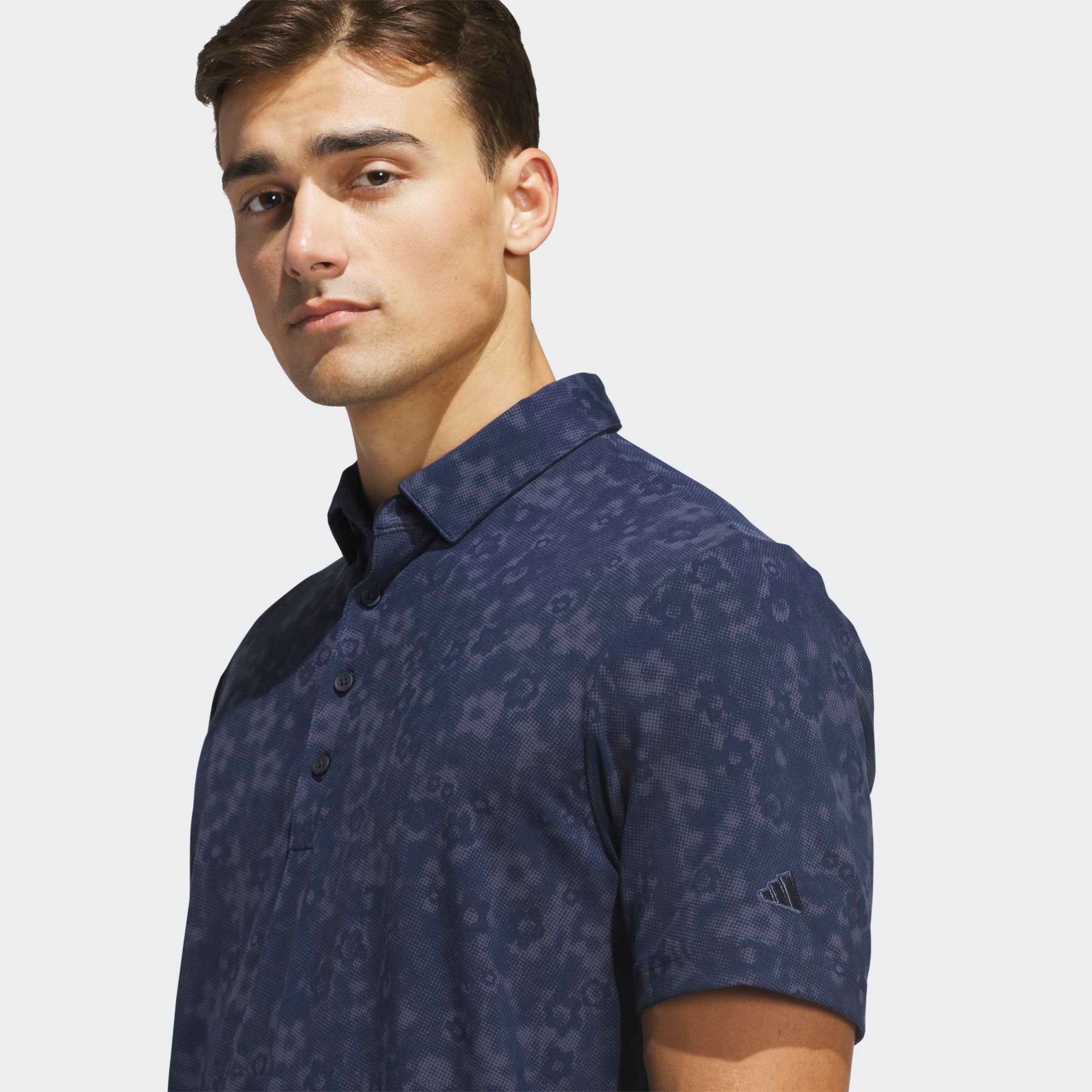 adidas Men's Ultimate365+ CLIMACOOL Butterspun Mighty Blossom Print Golf Polo product image
