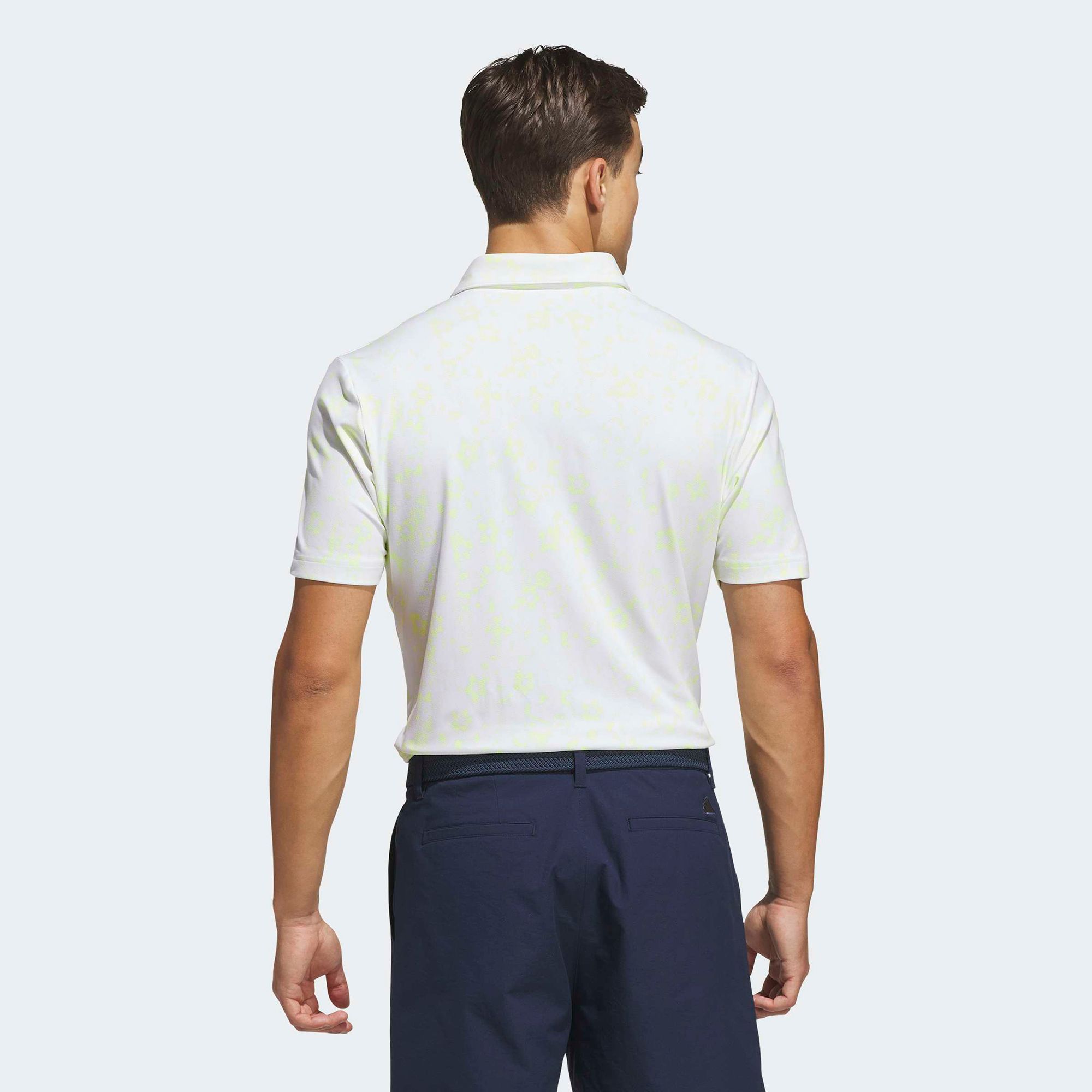 adidas Men's Ultimate365+ CLIMACOOL Butterspun Mighty Blossom Print Golf Polo product image