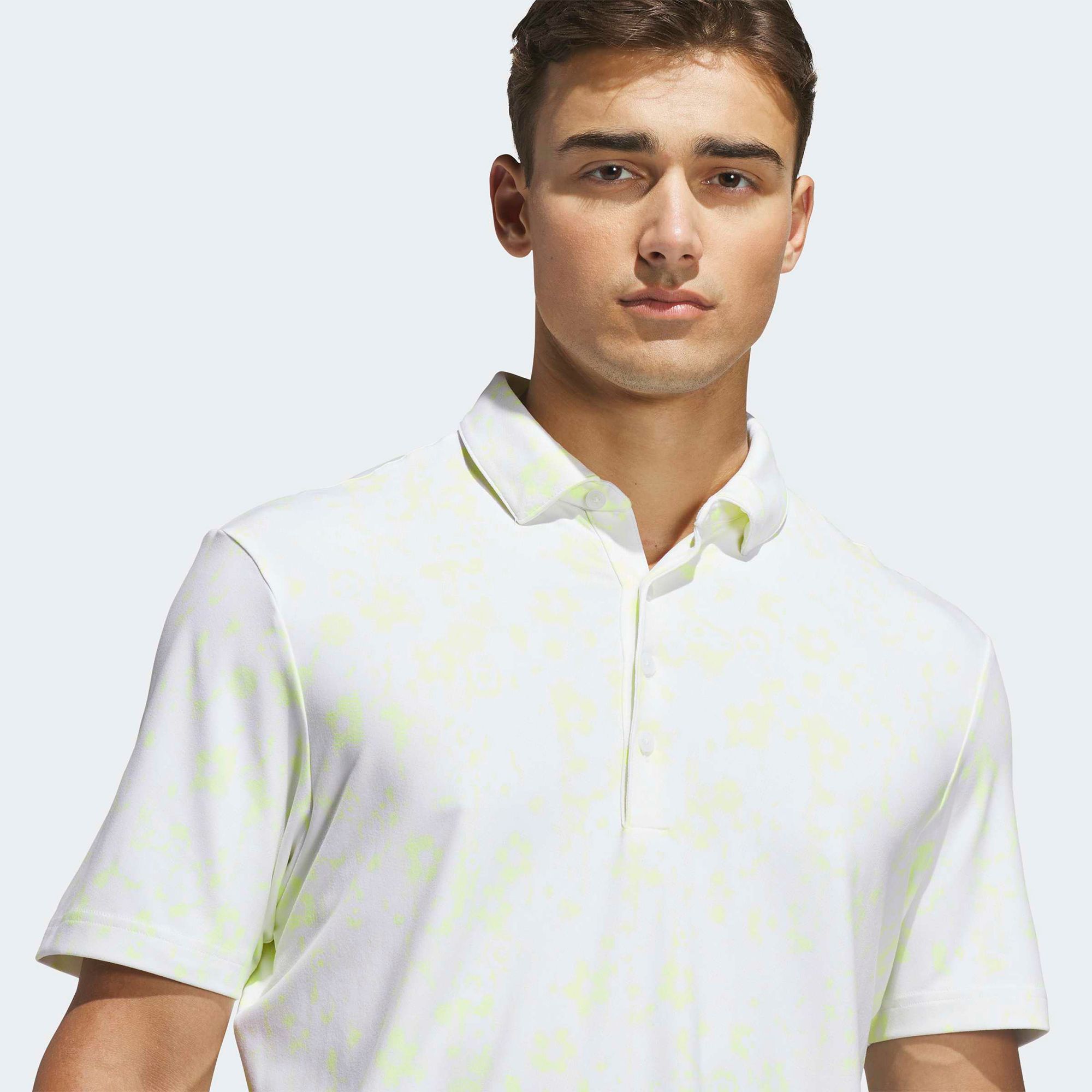 adidas Men's Ultimate365+ CLIMACOOL Butterspun Mighty Blossom Print Golf Polo product image