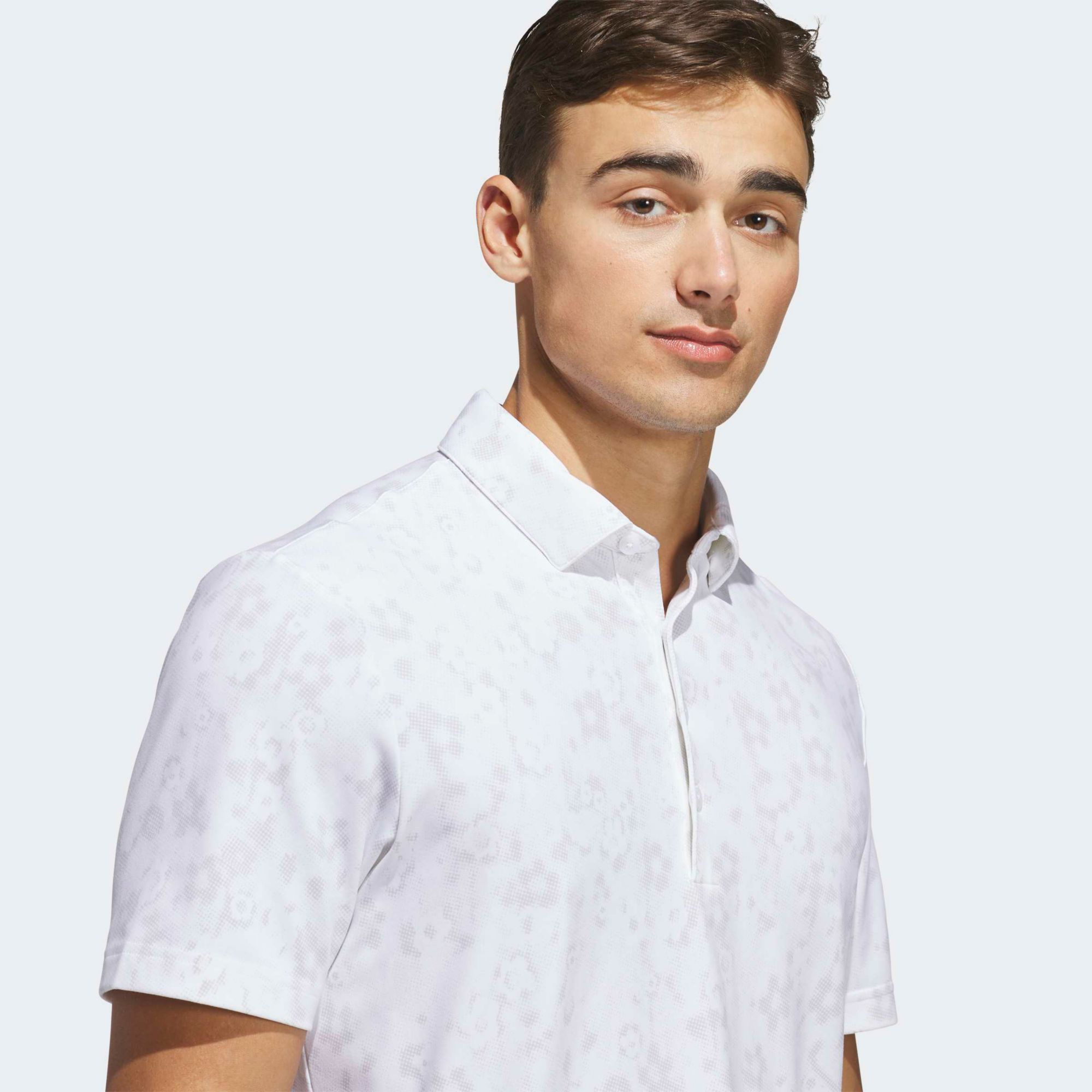 adidas Men's Ultimate365+ CLIMACOOL Butterspun Mighty Blossom Print Golf Polo product image