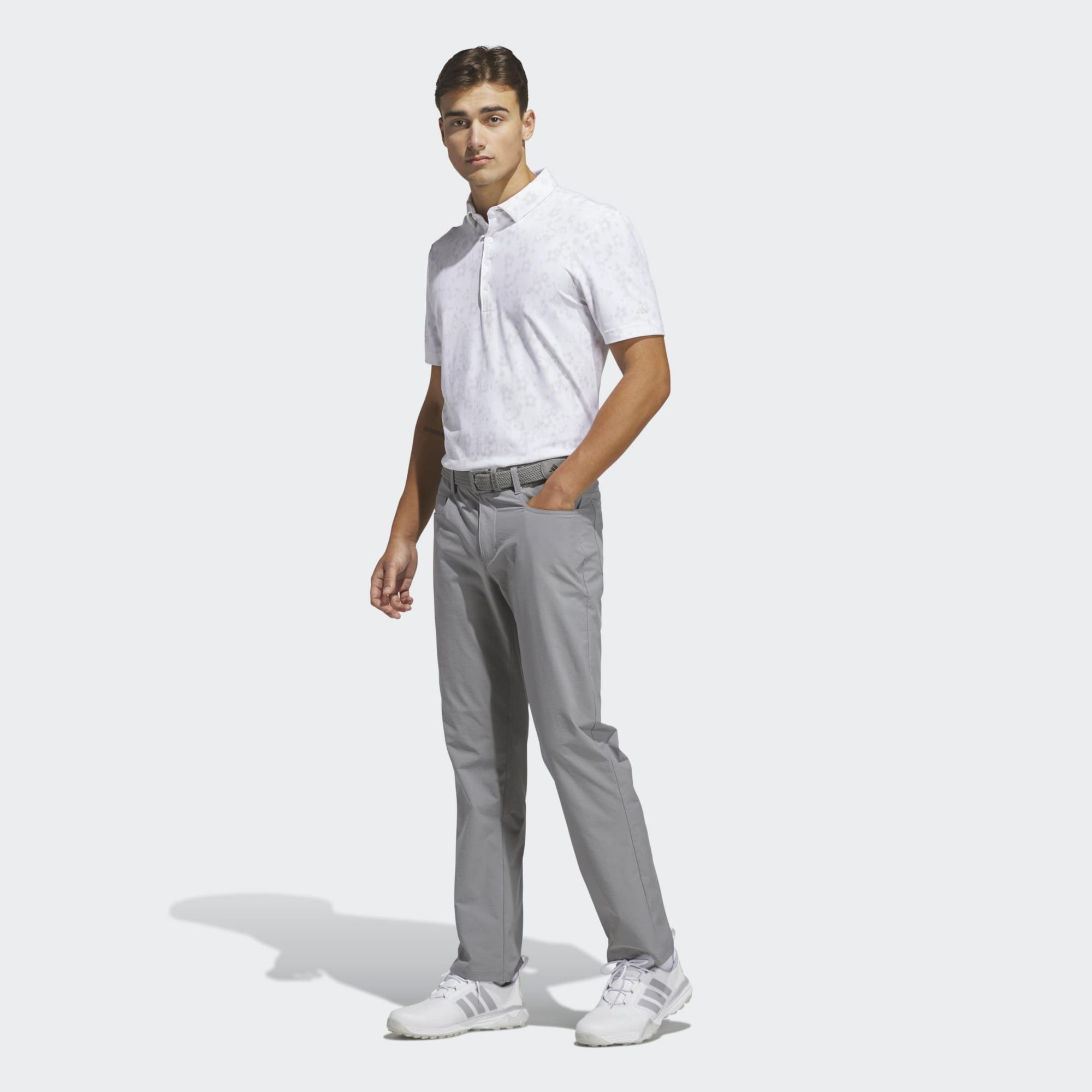 adidas Men's Ultimate365+ CLIMACOOL Butterspun Mighty Blossom Print Golf Polo product image