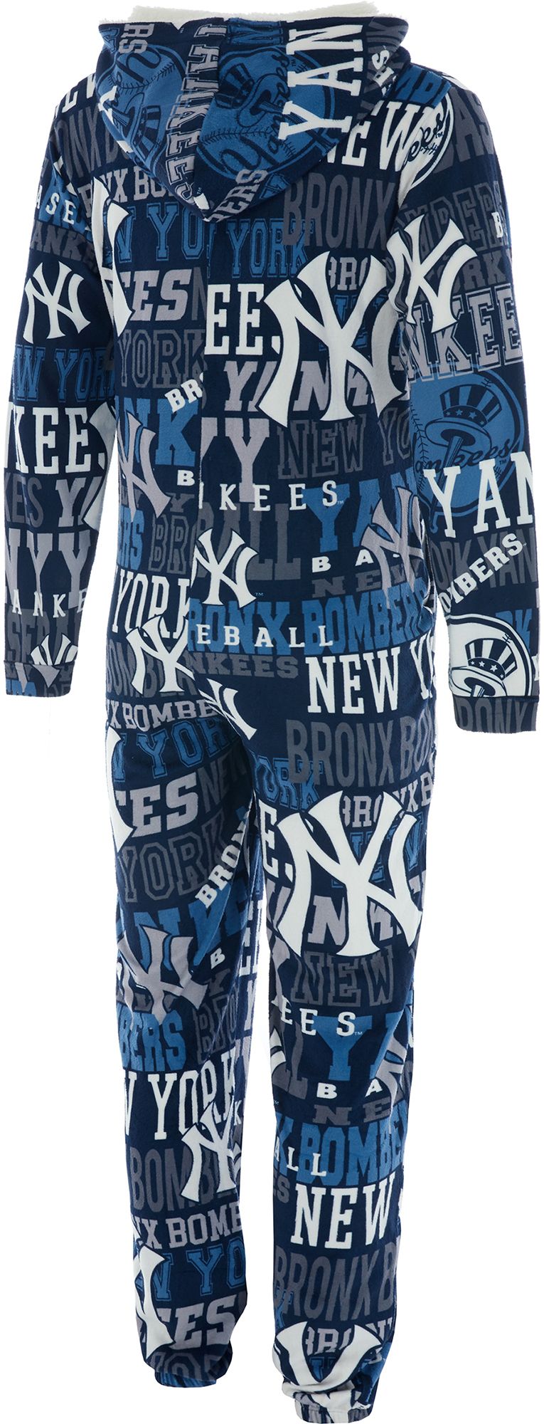 Concepts Men's New York Yankees Navy Union Suit Pajamas product image