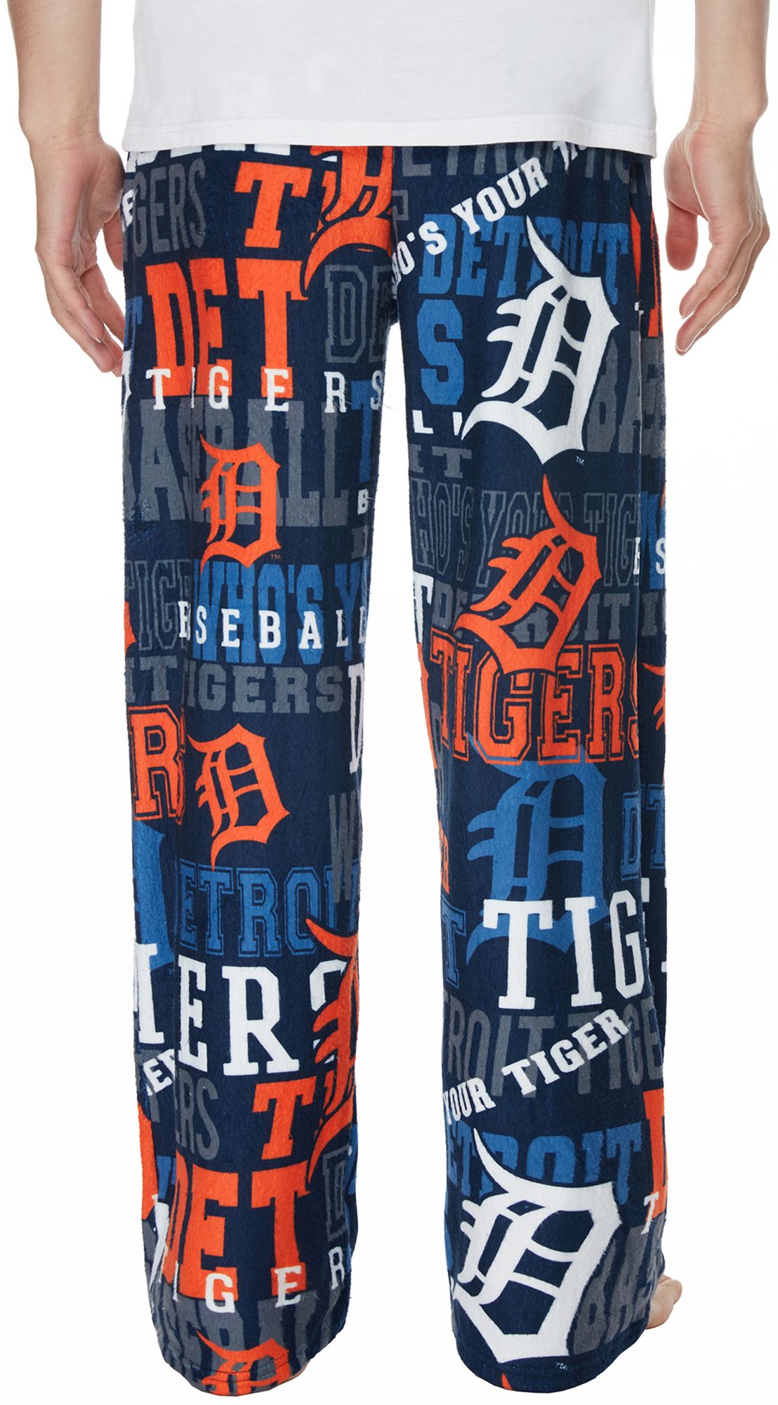 Concepts Men's Detroit Tigers Navy Ensemble All Over Print Pants product image