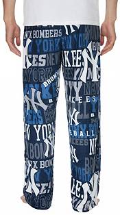 Concepts Men's New York Yankees Navy Ensemble All Over Print Pants product image
