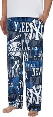 Concepts Men's New York Yankees Navy Ensemble All Over Print Pants product image