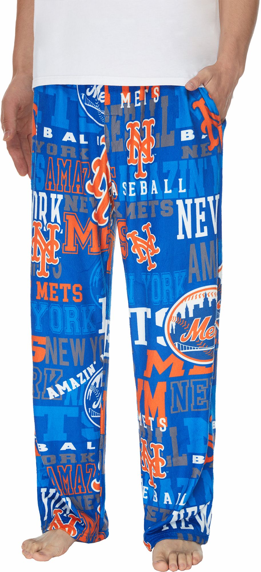Concepts Men's New York Mets Royal Ensemble All Over Print Pants product image