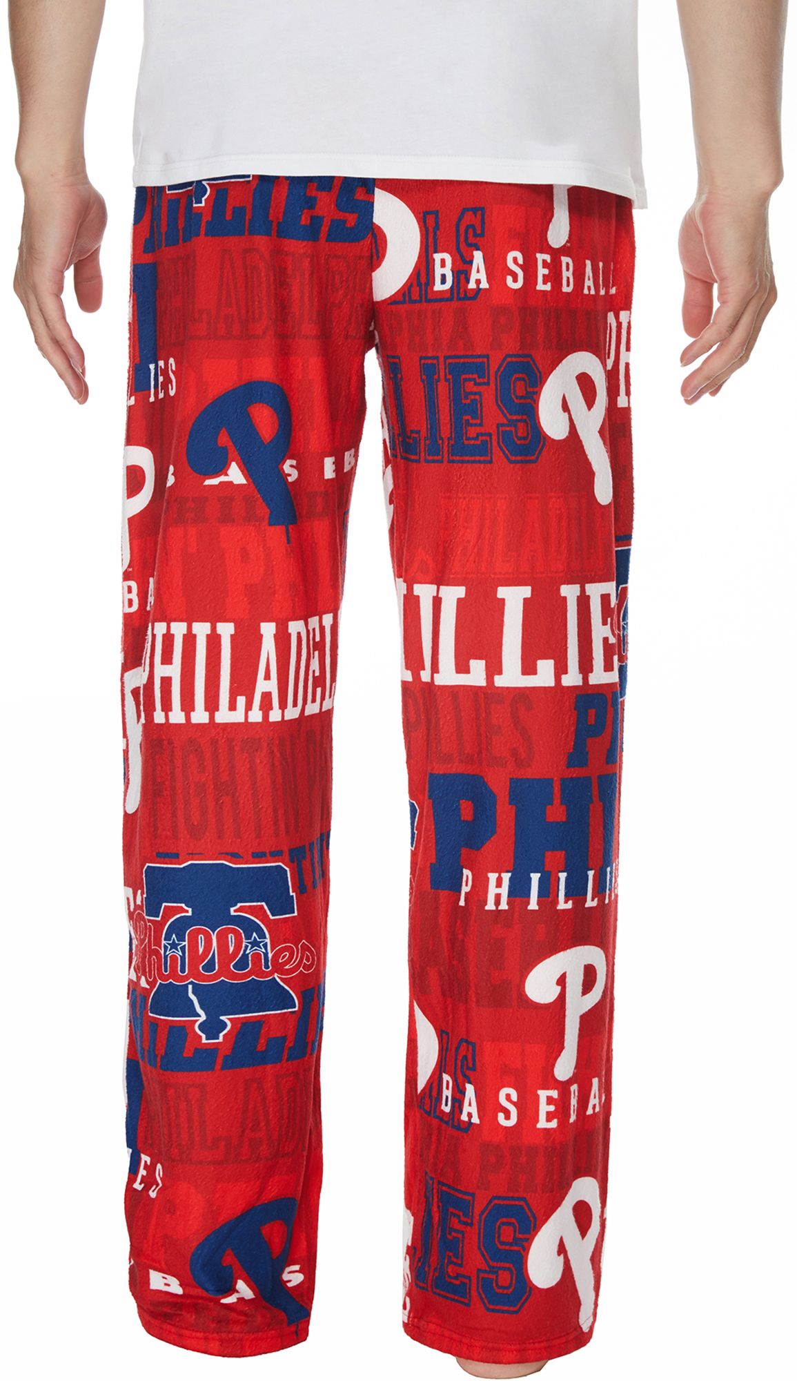 Concepts Men's Philadelphia Phillies Red Ensemble All Over Print Pants product image