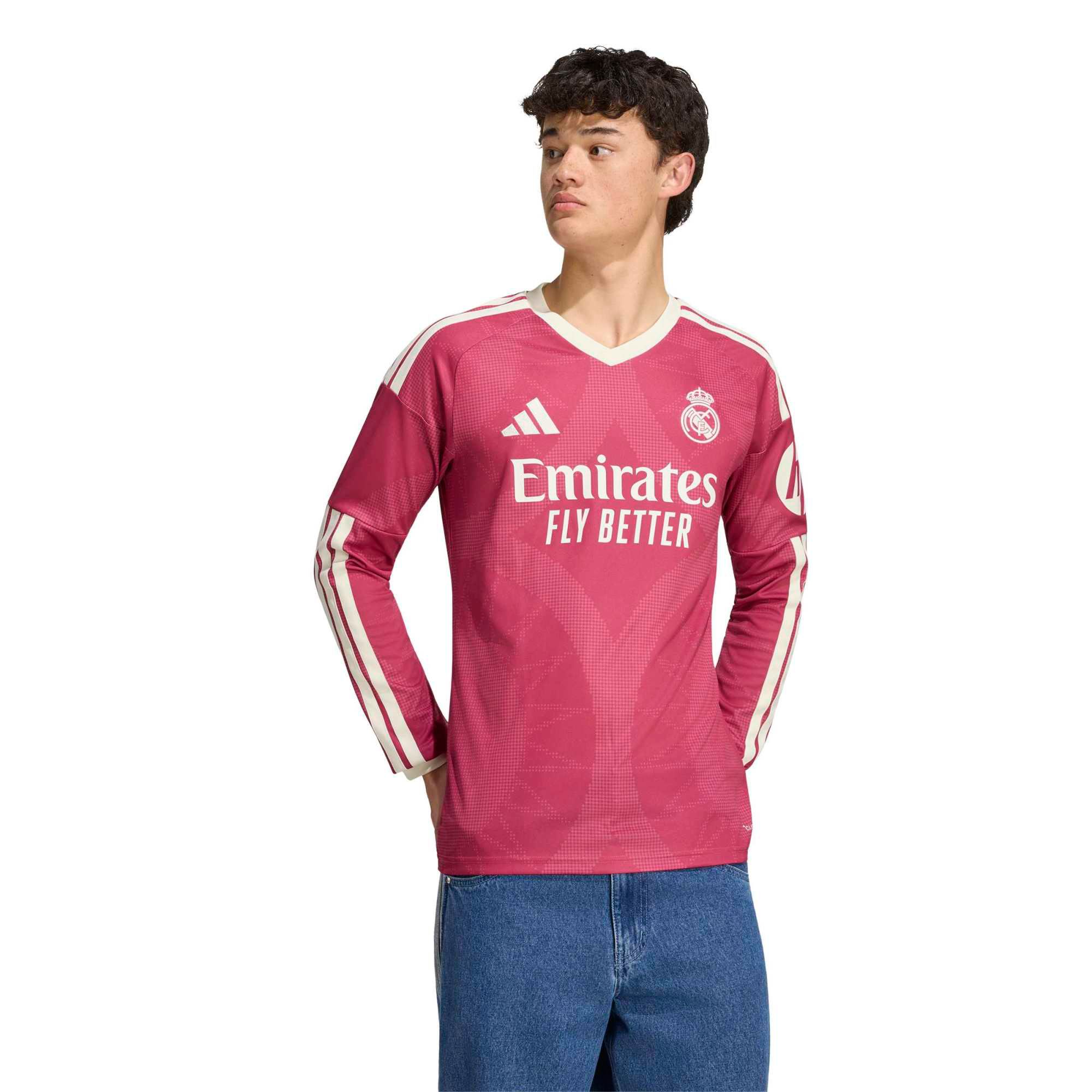 adidas Adult Real Madrid 2026 Third Long Sleeve Replica Jersey