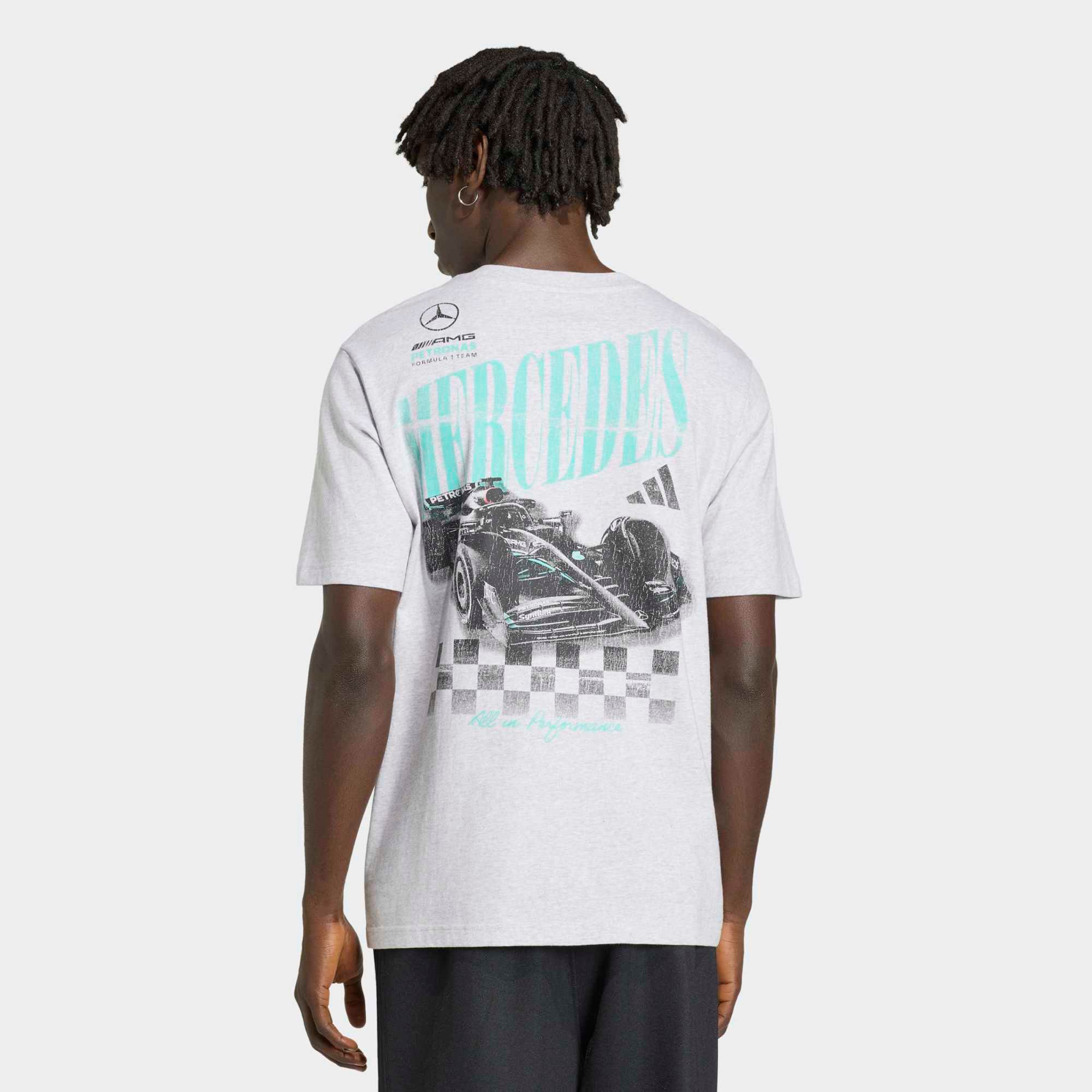 Mitchell & Ness Men's Algeria Gray T-Shirt product image