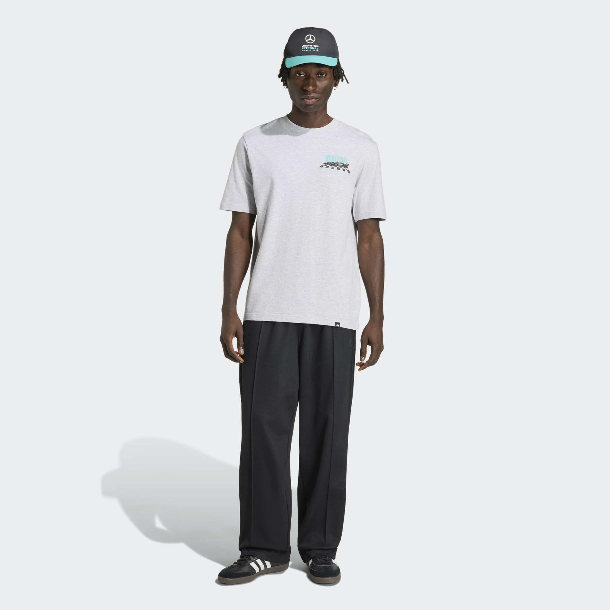 Mitchell & Ness Men's Algeria Gray T-Shirt product image