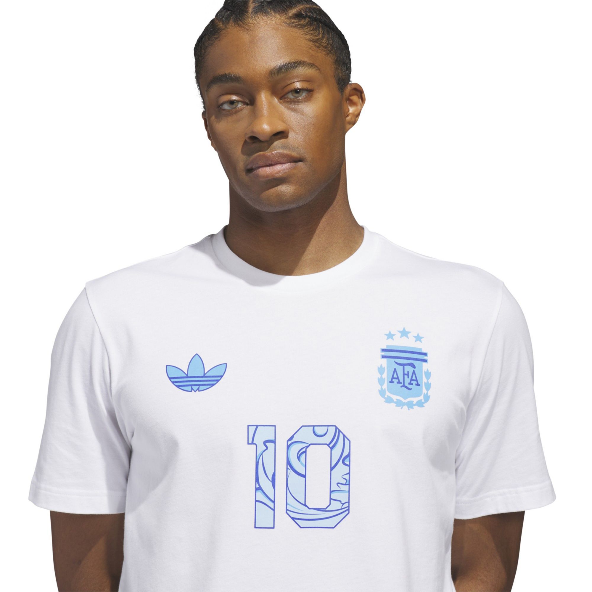 adidas Adult Argentina Lionel Messi #10 White 2026 Away T-Shirt product image