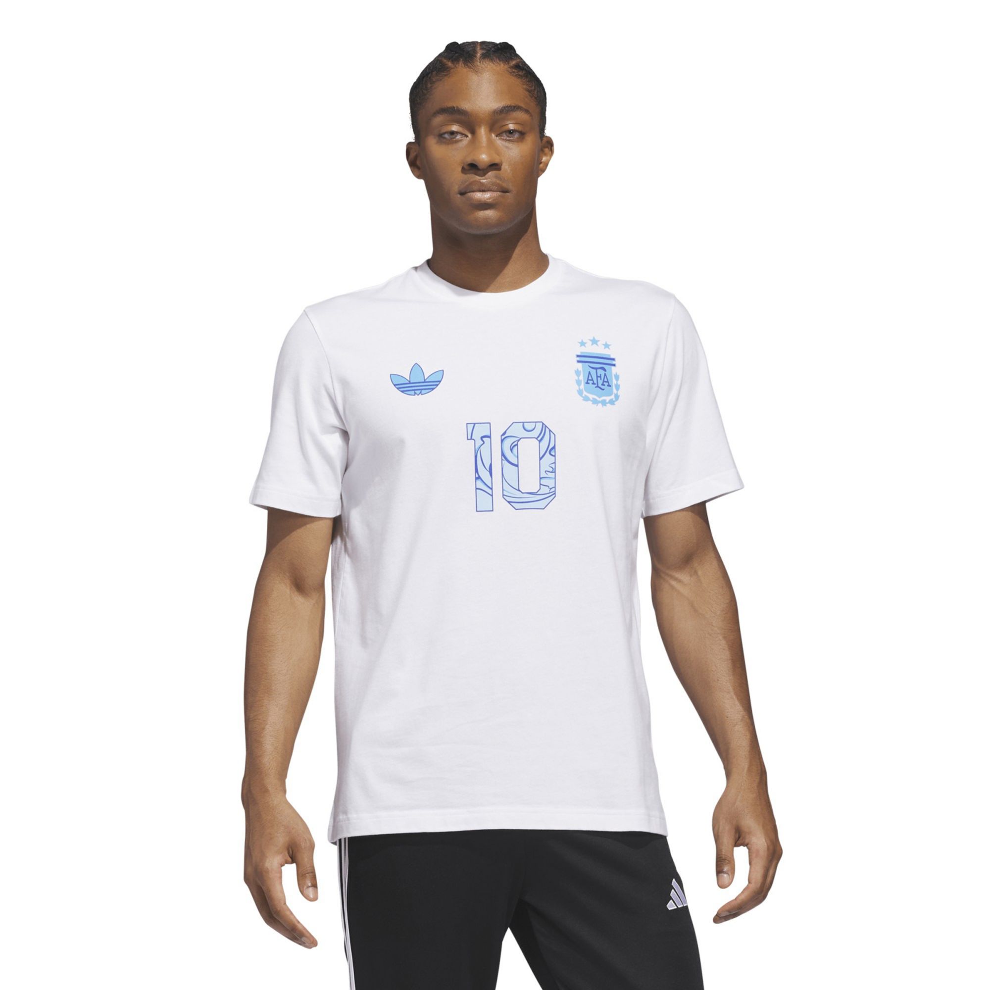 adidas Adult Argentina Lionel Messi #10 White 2026 Away T-Shirt product image