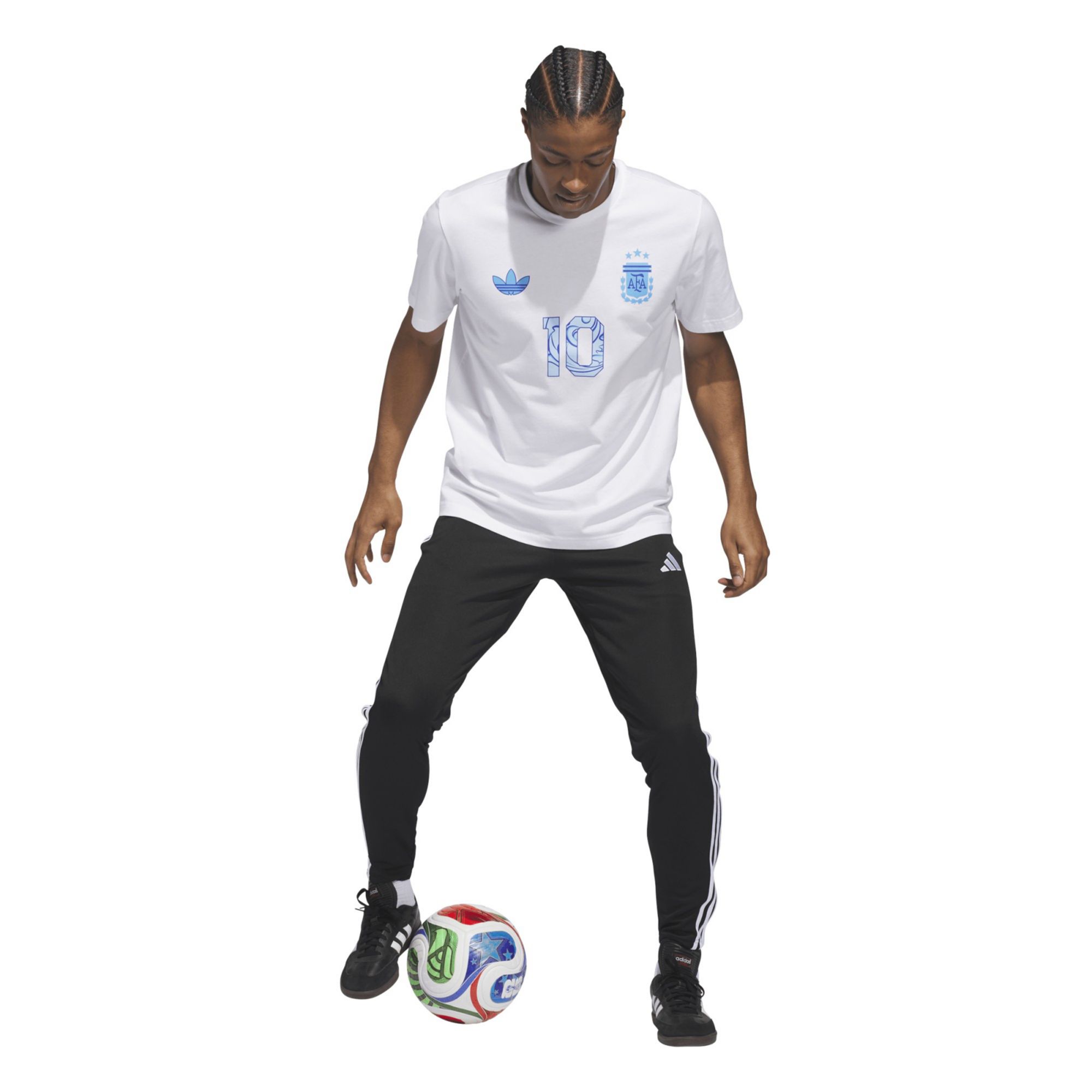 adidas Adult Argentina Lionel Messi #10 White 2026 Away T-Shirt product image