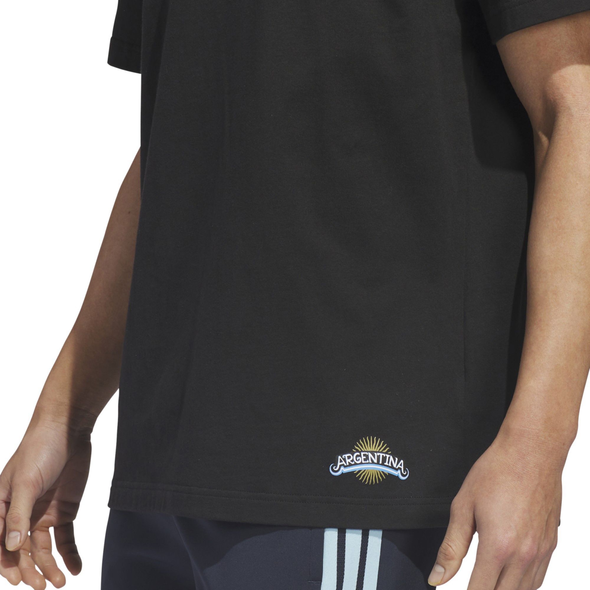 adidas Adult Argentina Black 2026 Away T-Shirt product image
