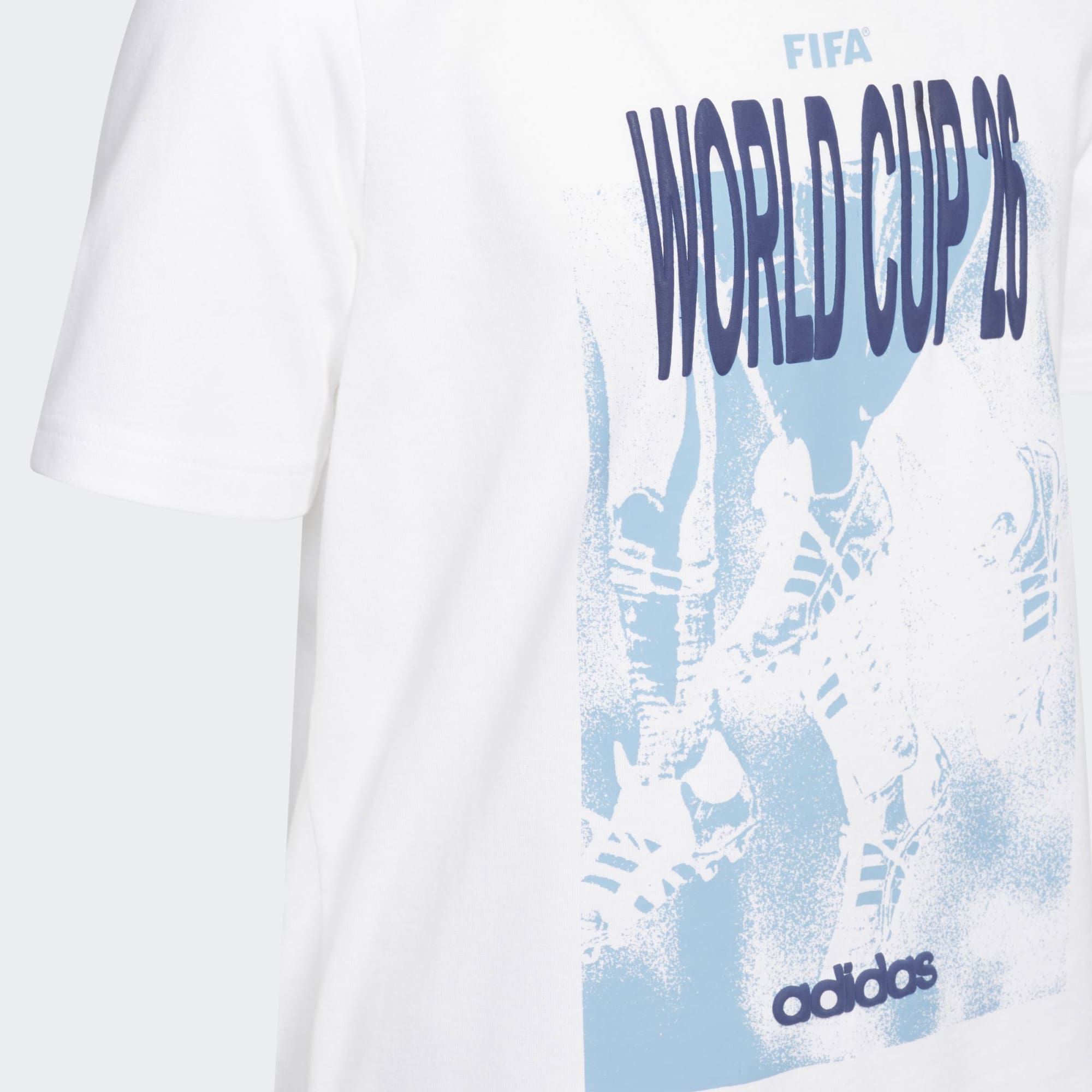 adidas Youth FIFA World Cup 2026 White T-Shirt product image