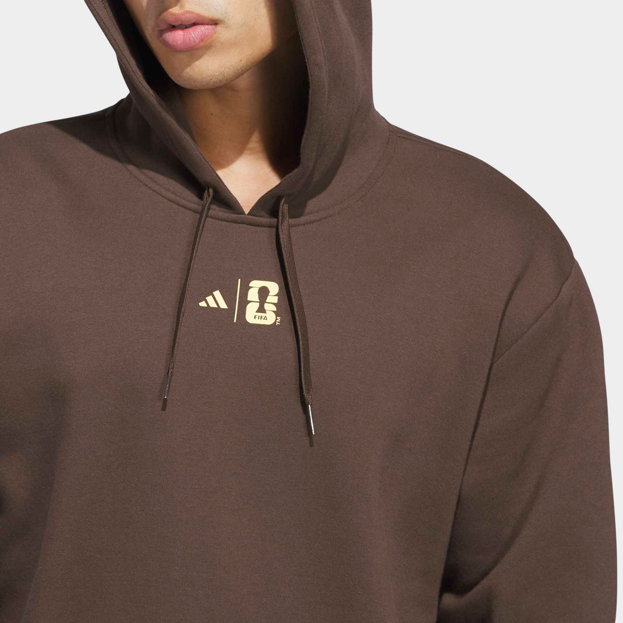 adidas Adult 2026 World Cup Concert Series Tour Brown Hoodie product image