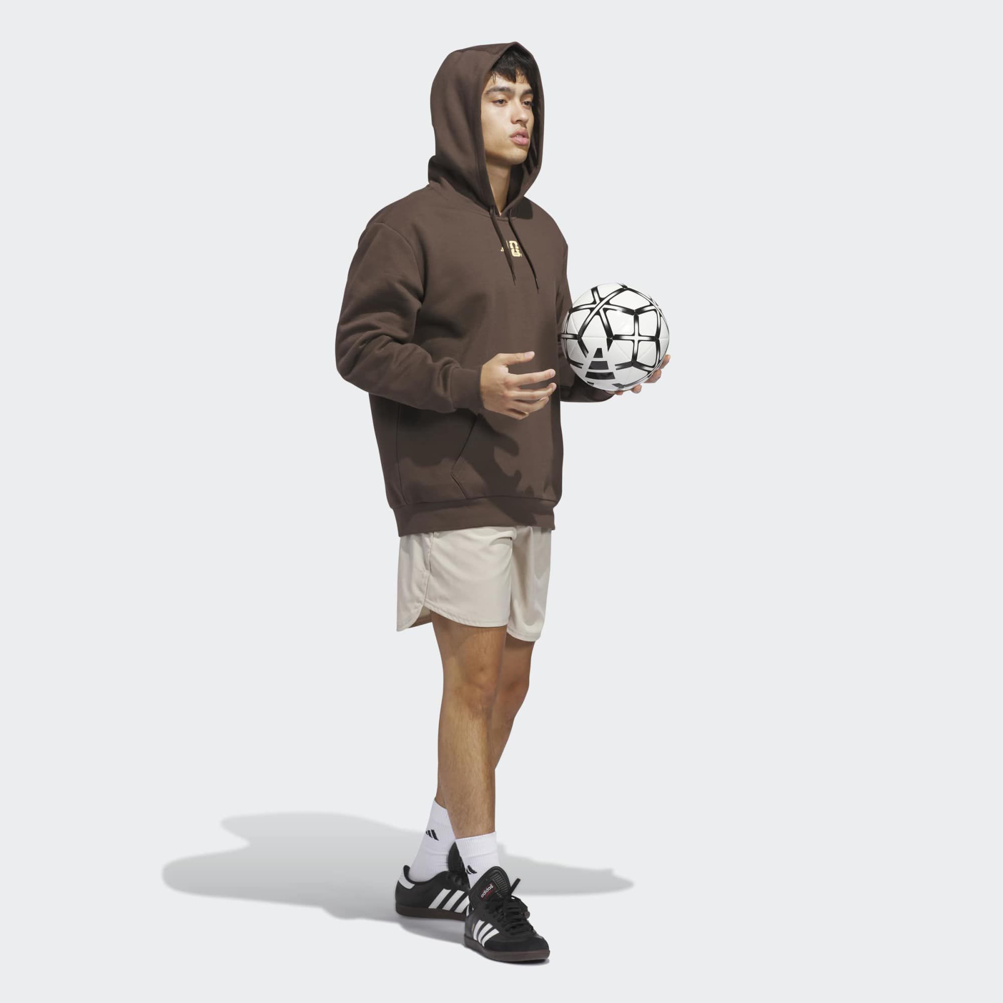 adidas Adult 2026 World Cup Concert Series Tour Brown Hoodie product image