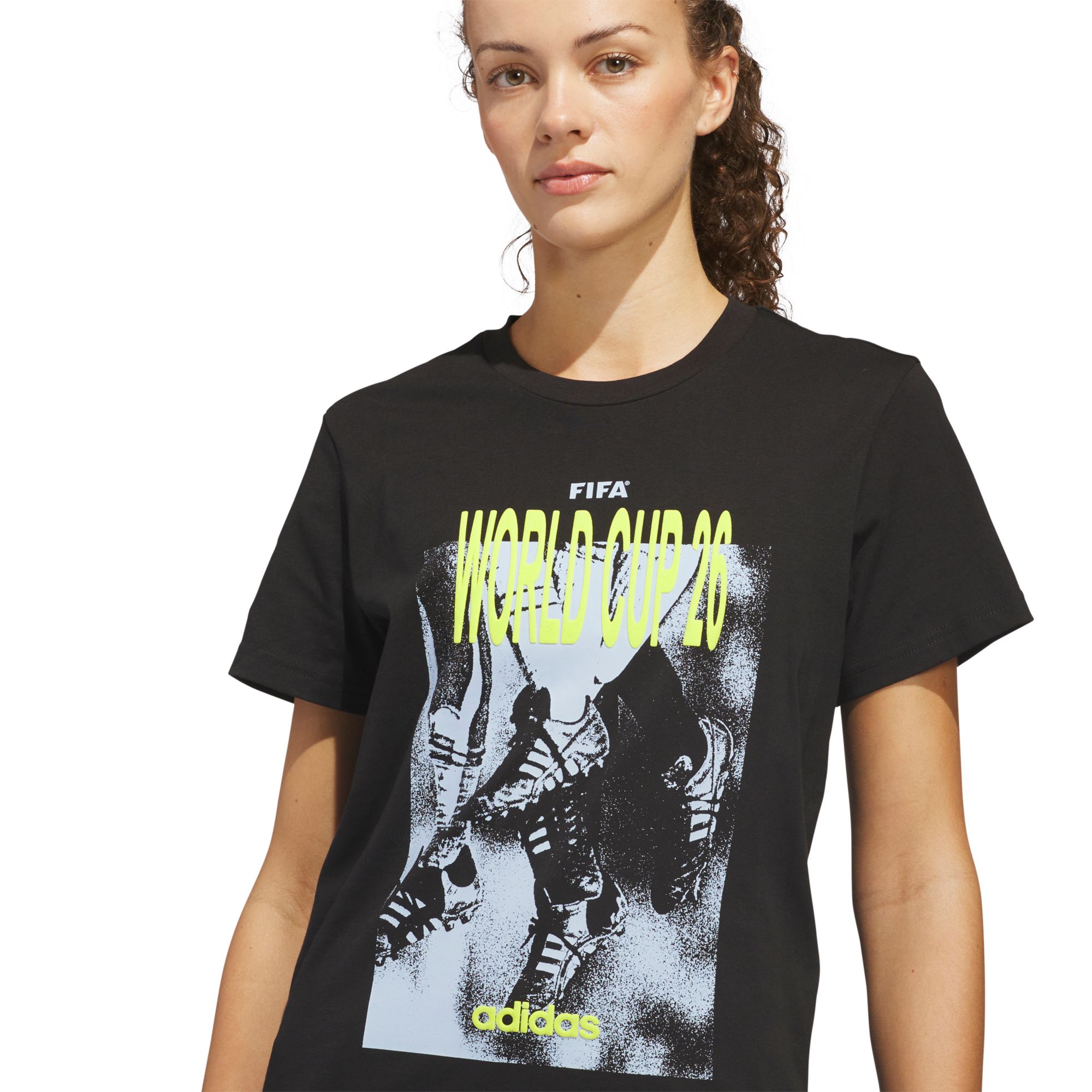 adidas Women's FIFA World Cup 2026 Black T-Shirt product image