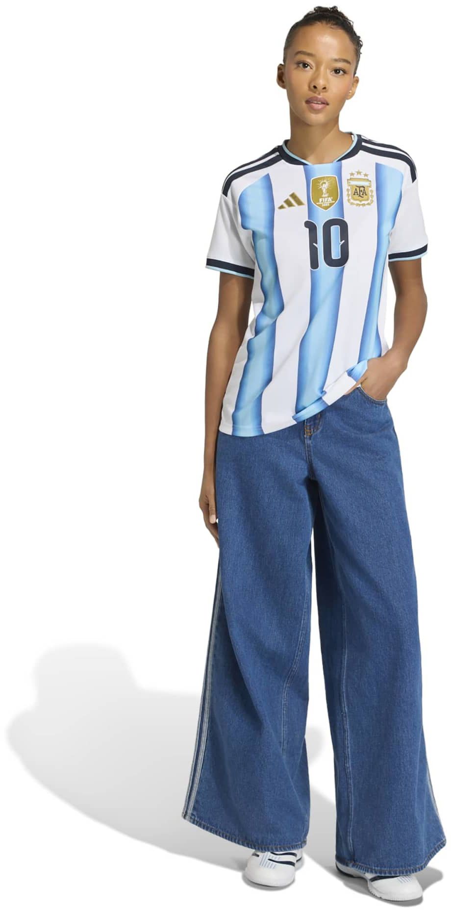 adidas Women's Argentina Lionel Messi #10 2026 Home Replica Jersey product image