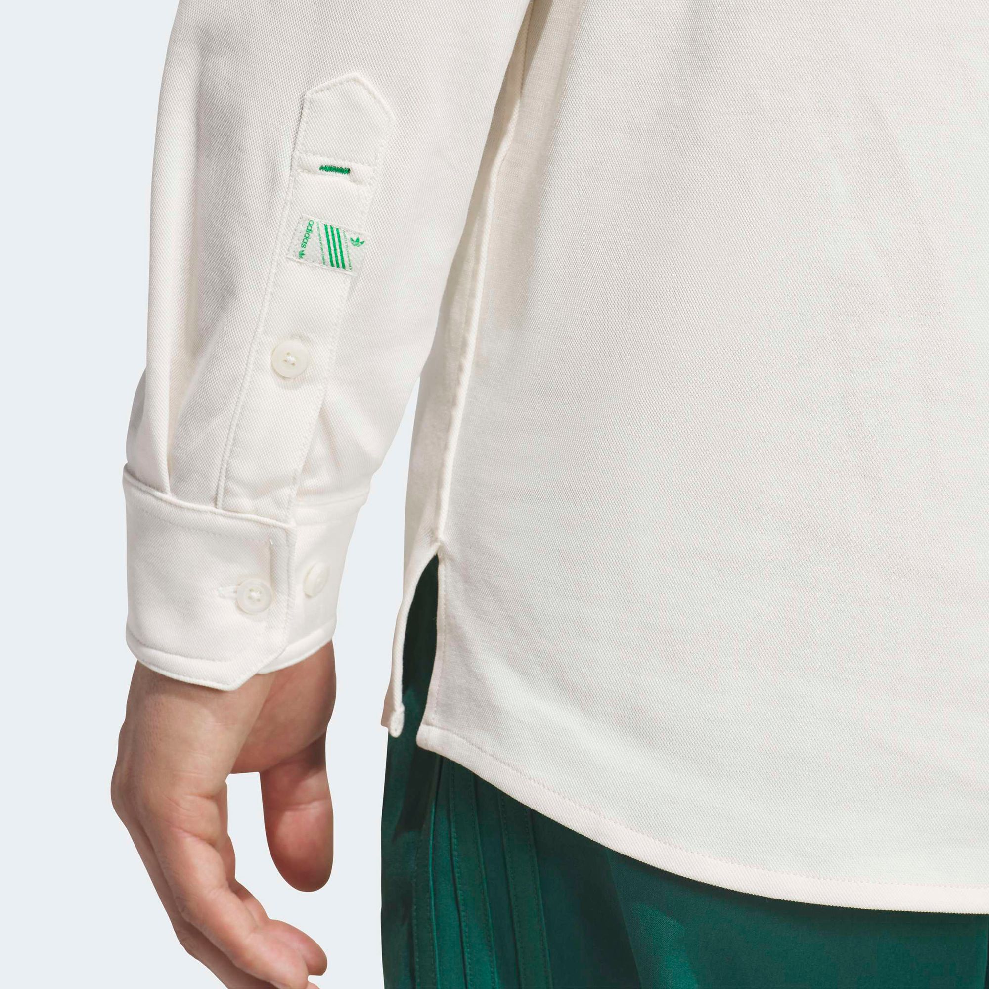 adidas Originals Men's Twisknit Button-Up Golf Polo product image