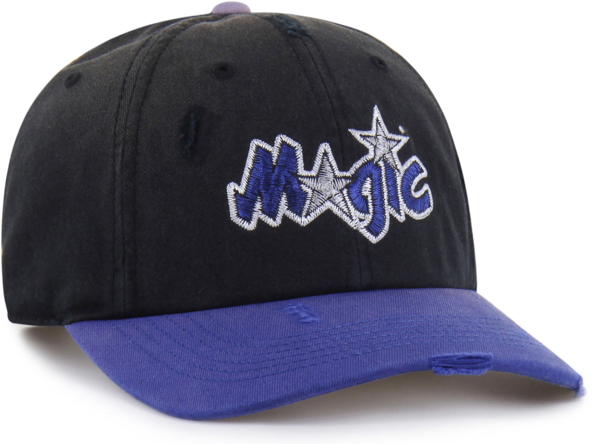 '47 Men's Orlando Magic Black Worn Script Clean Up Retro Wordmark Hat product image