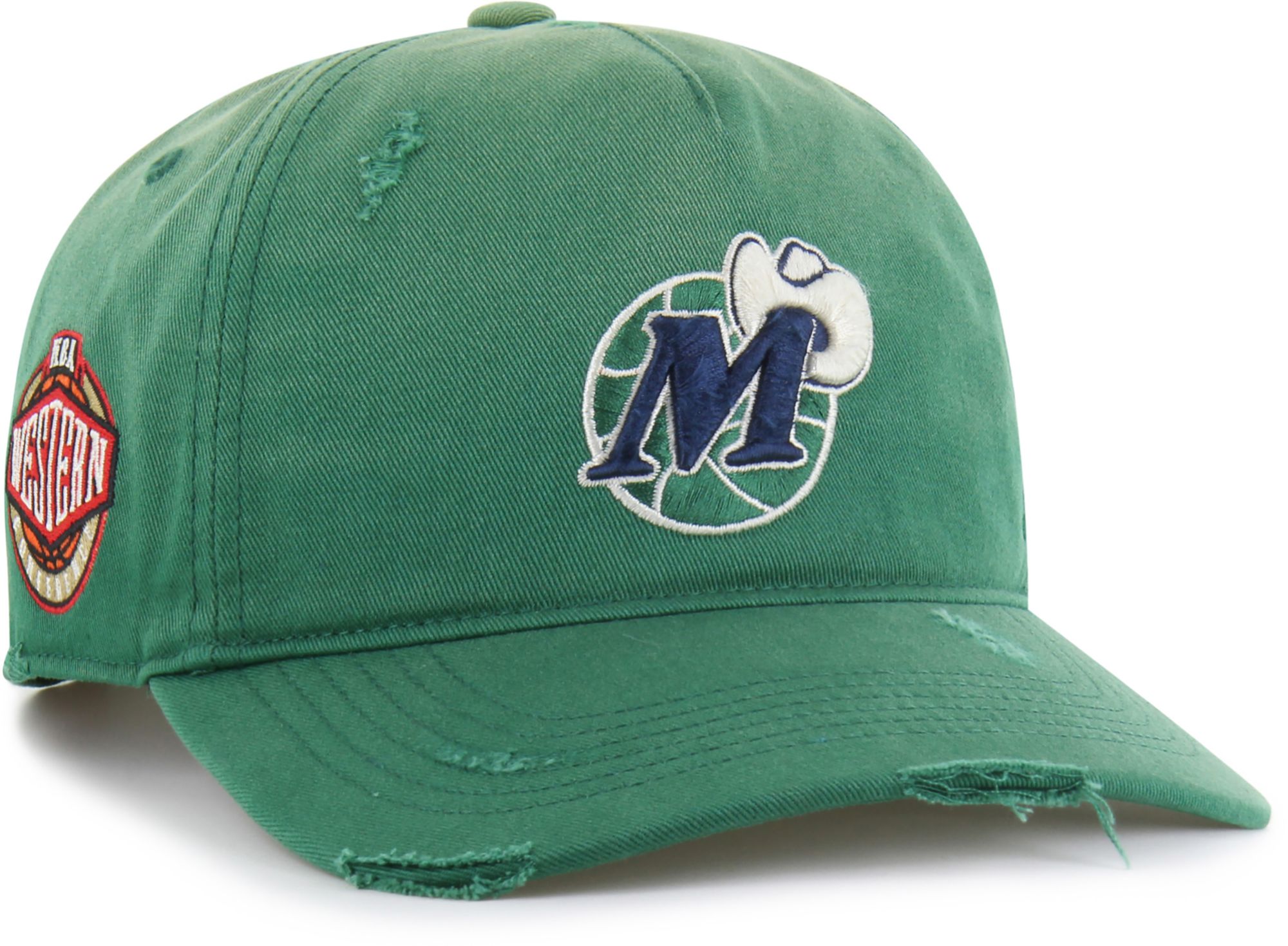 '47 Men's Dallas Mavericks Green Statement Worn Adjustable Hitch Hat product image