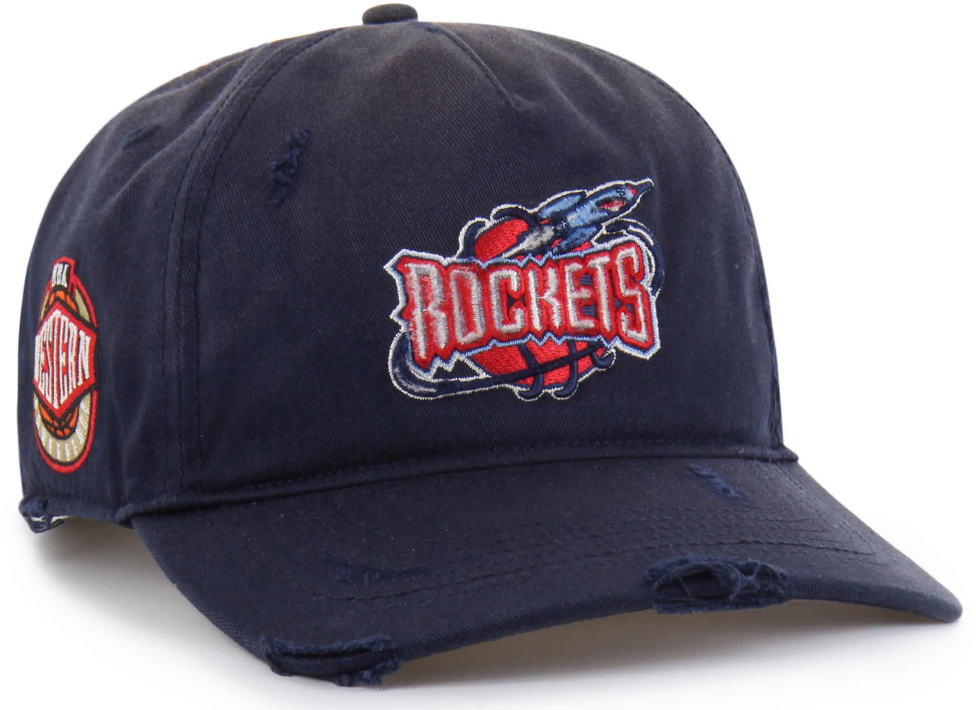 '47 Men's Houston Rockets Navy Statement Worn Adjustable Hitch Hat product image