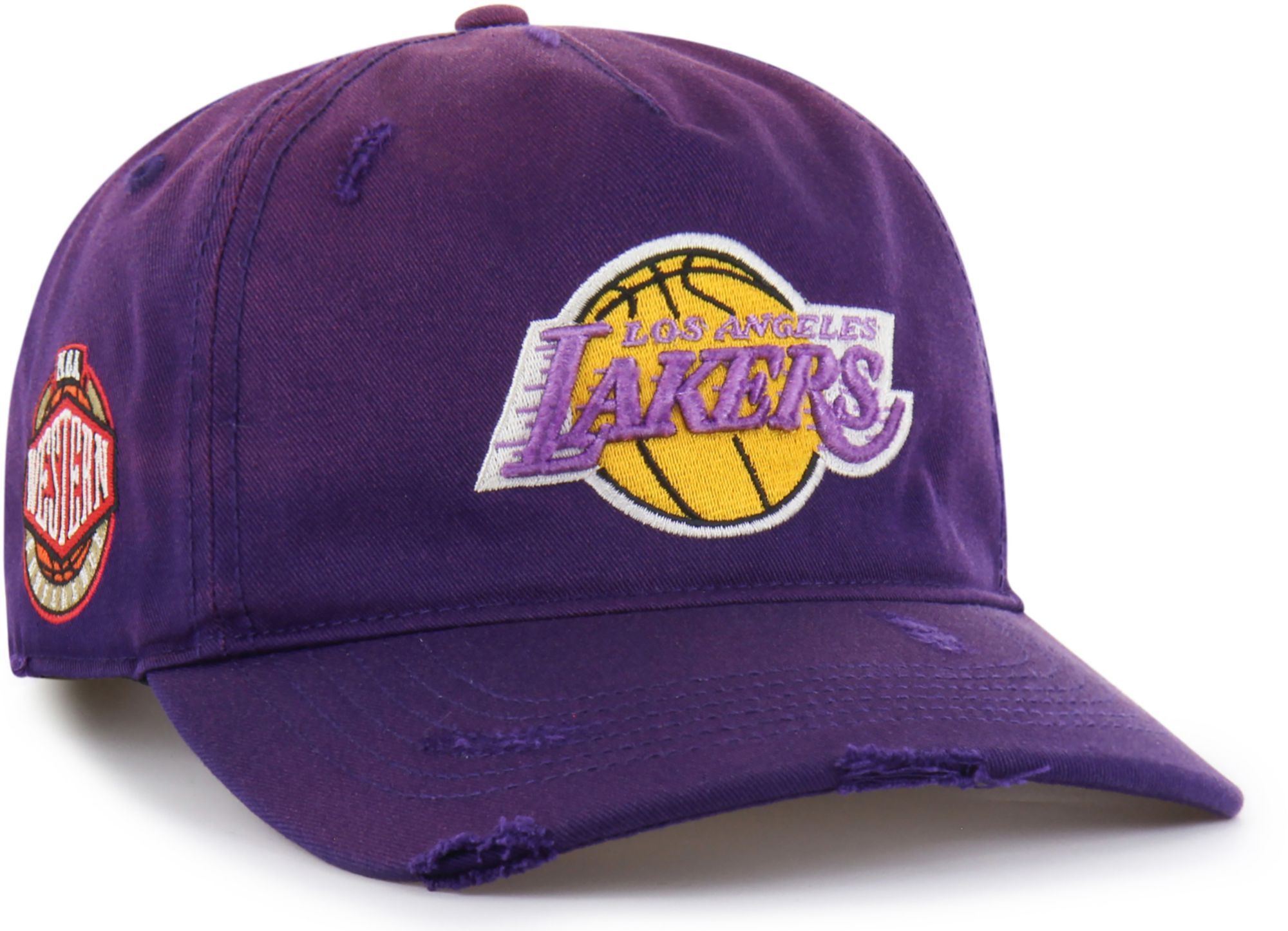 '47 Men's Los Angeles Lakers Purple Statement Worn Adjustable Hitch Hat product image