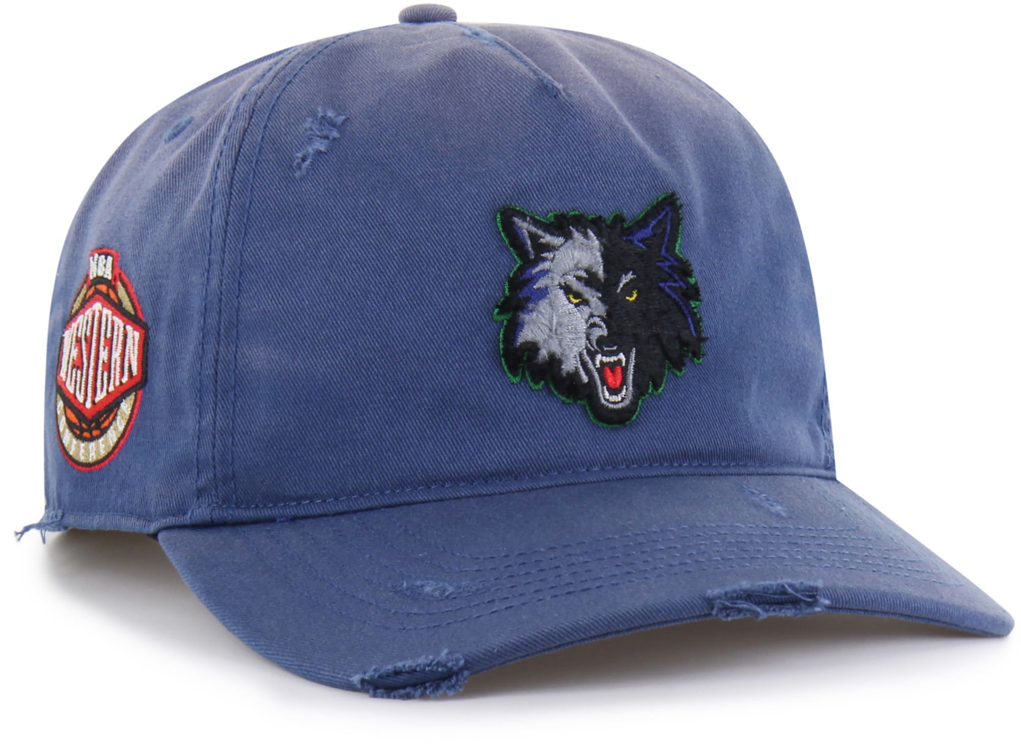 '47 Men's Minnesota Timberwolves Blue Statement Worn Adjustable Hitch Hat product image
