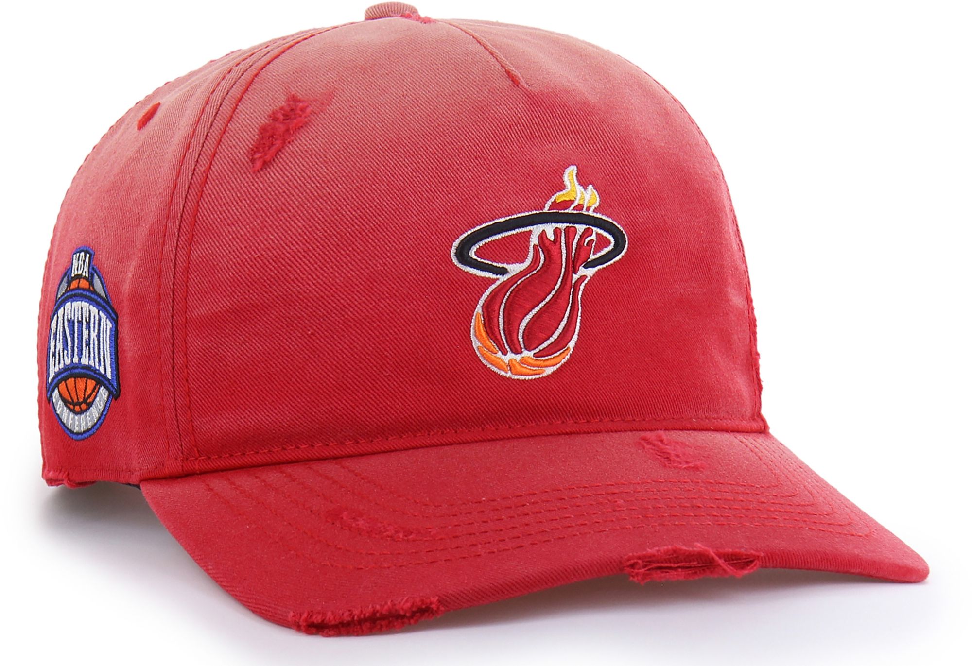 '47 Men's Miami Heat Red Statement Worn Adjustable Hitch Hat product image