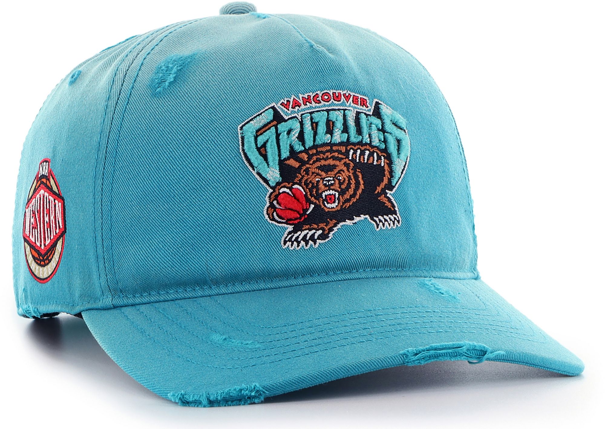 '47 Men's Memphis Grizzlies Blue Statement Worn Adjustable Hitch Hat product image
