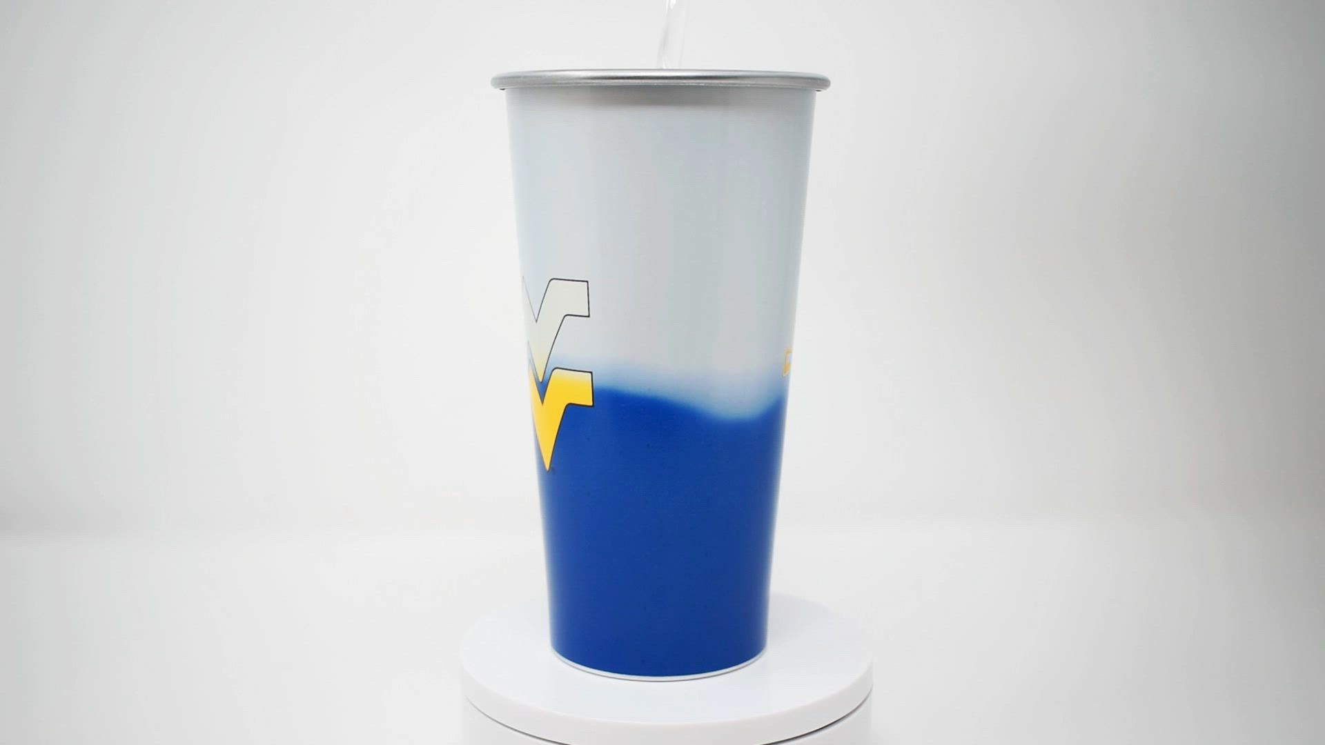 Kitchen Innovations West Virginia Mountaineers 20oz. Color Changing Cup product