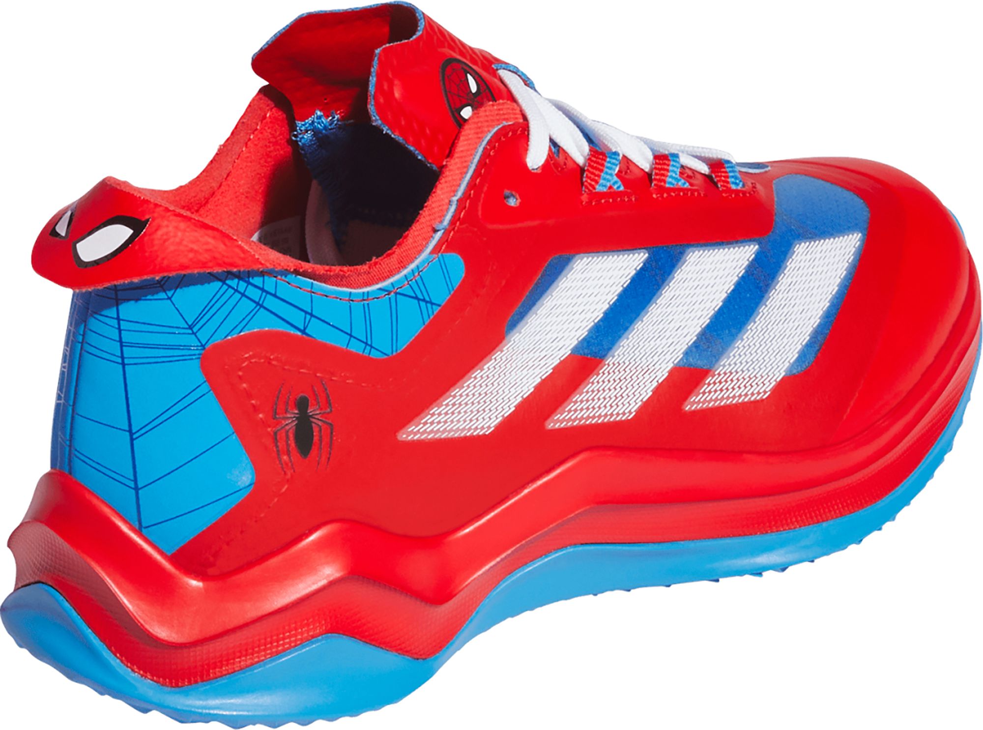 adidas Kids' adizero Impact Spider-Man Turf Baseball Shoes product image