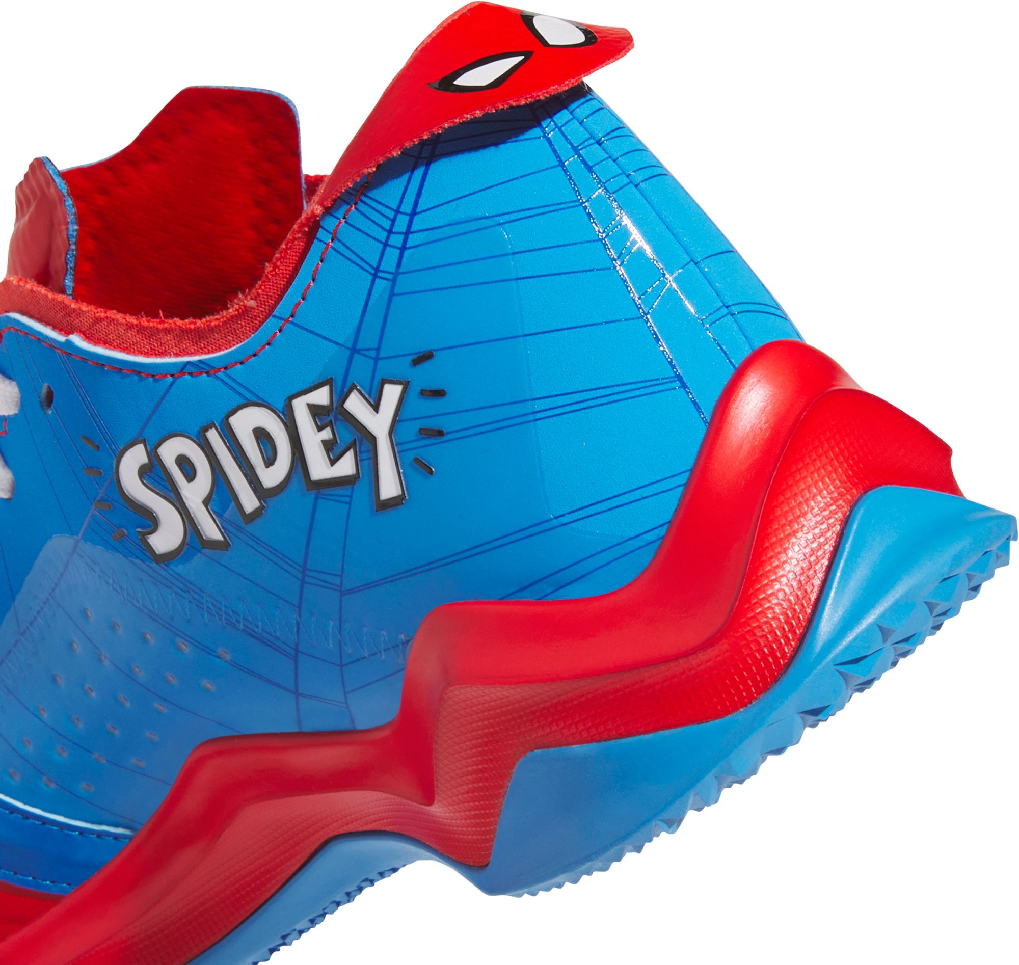 adidas Kids' adizero Impact Spider-Man Turf Baseball Shoes product image